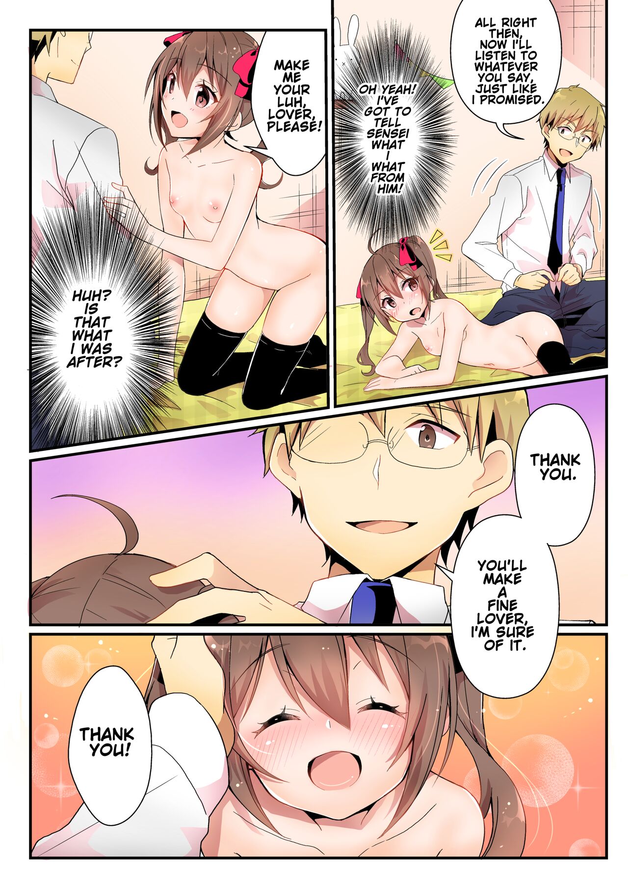 Adoration of Ones Elders page 28 original parody - glasses uncensored hentai manga - read online free