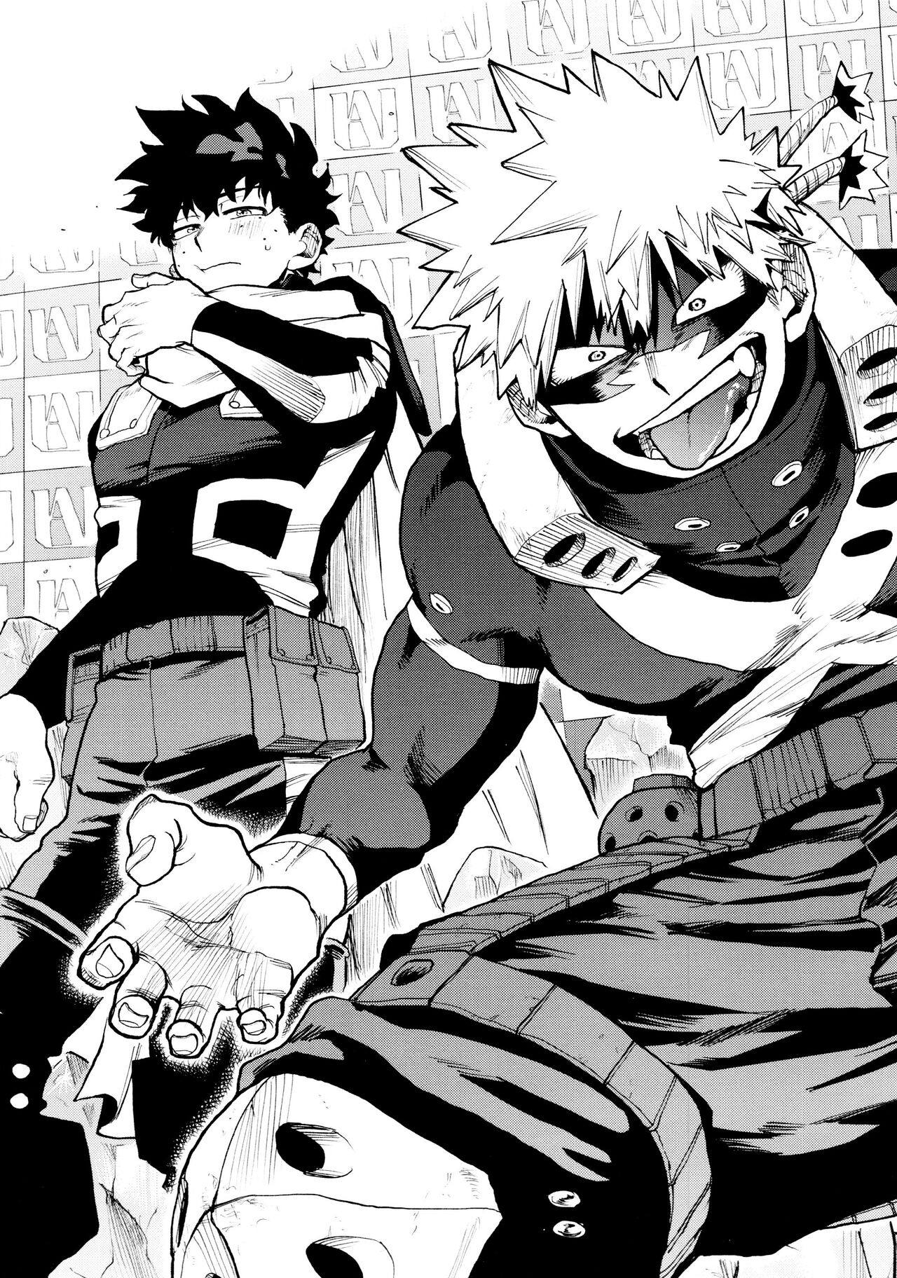 SeFri na 3-ningumi page 79 featuring izuku midoriya my hero academia parody - kissing group hentai manga - read online free