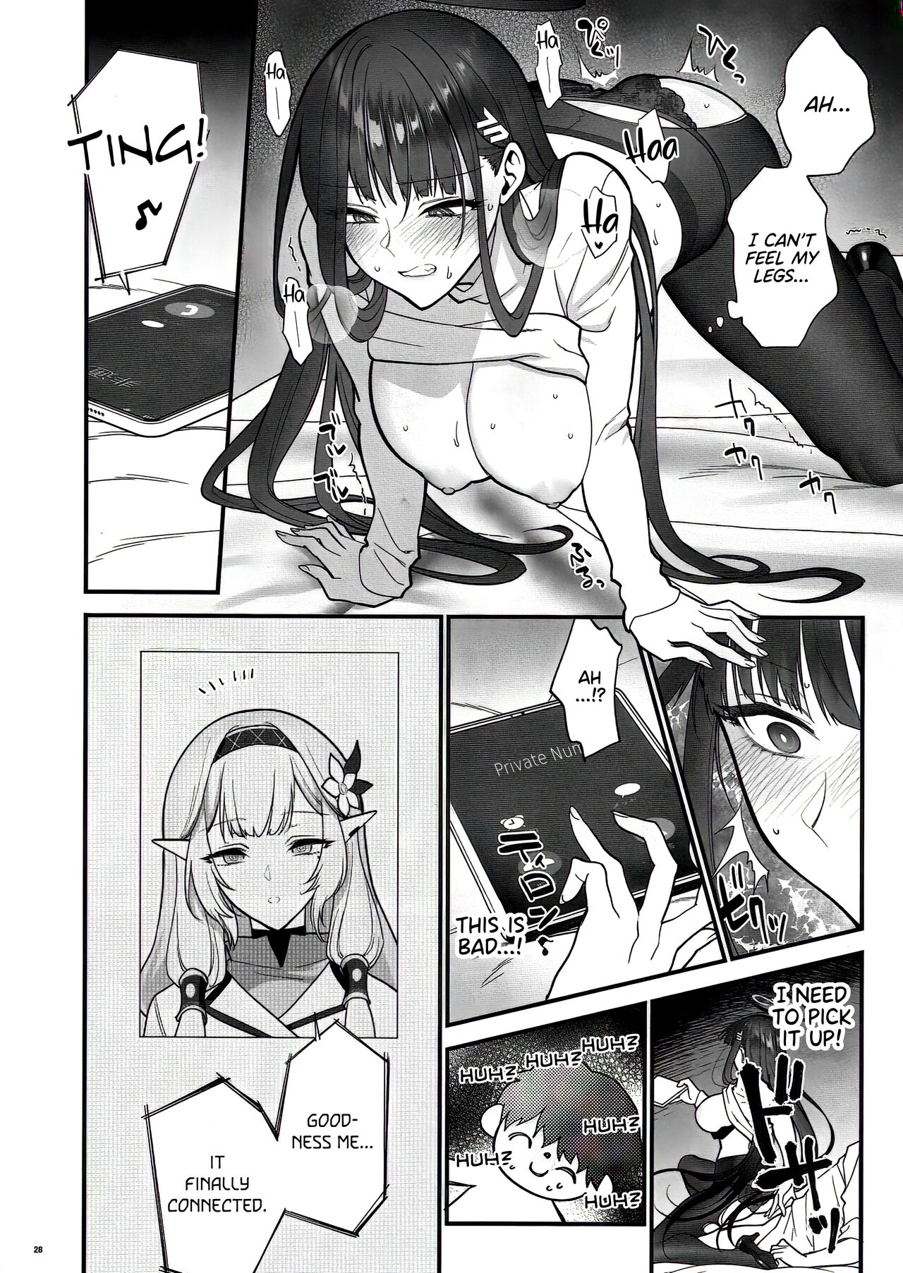 Oshioki no Jikan - Punishment time page 28 featuring sensei blue archive parody - squirting big breasts hentai manga - read online free
