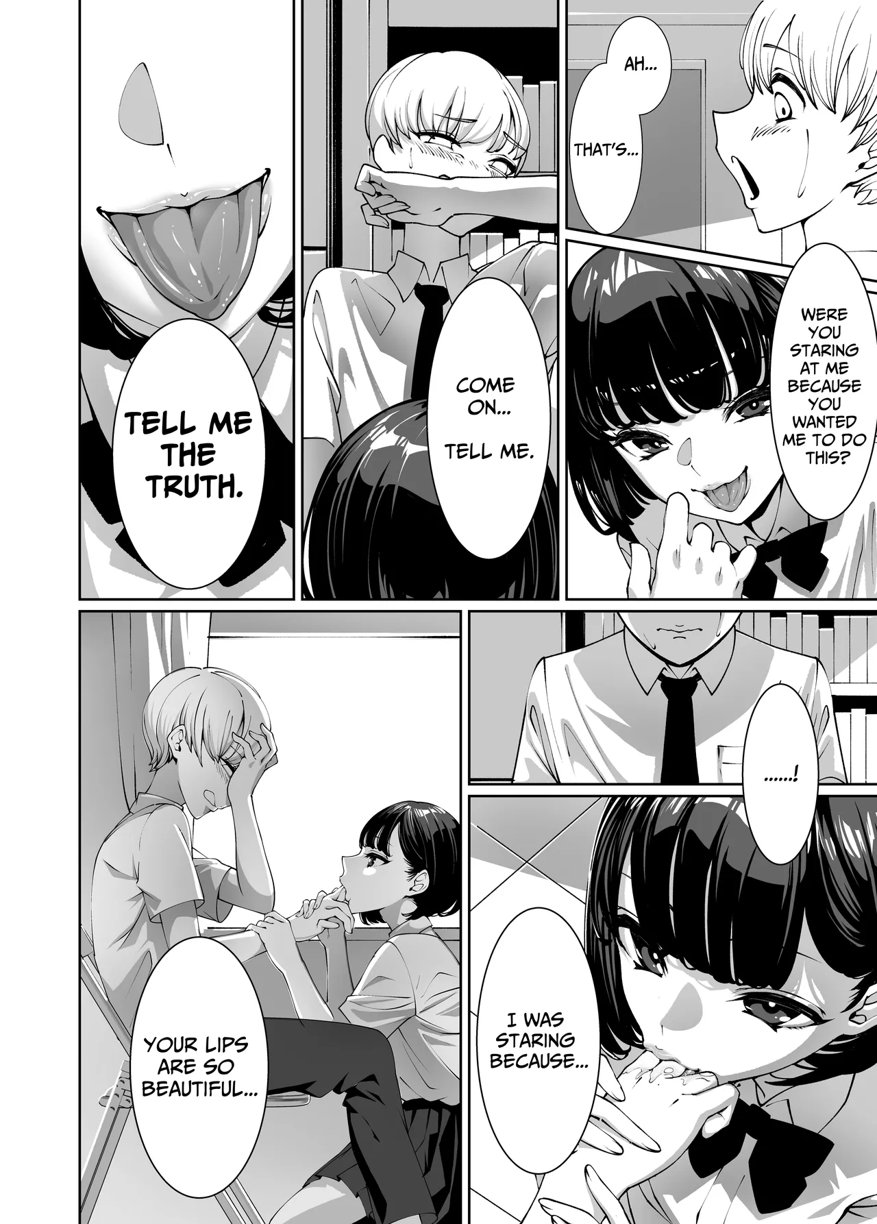 Suki na Anoko ni Nametsukusareru | Licked To The Boner By My Crush page 13 original parody - schoolboy uniform schoolgirl uniform hentai manga - read online free