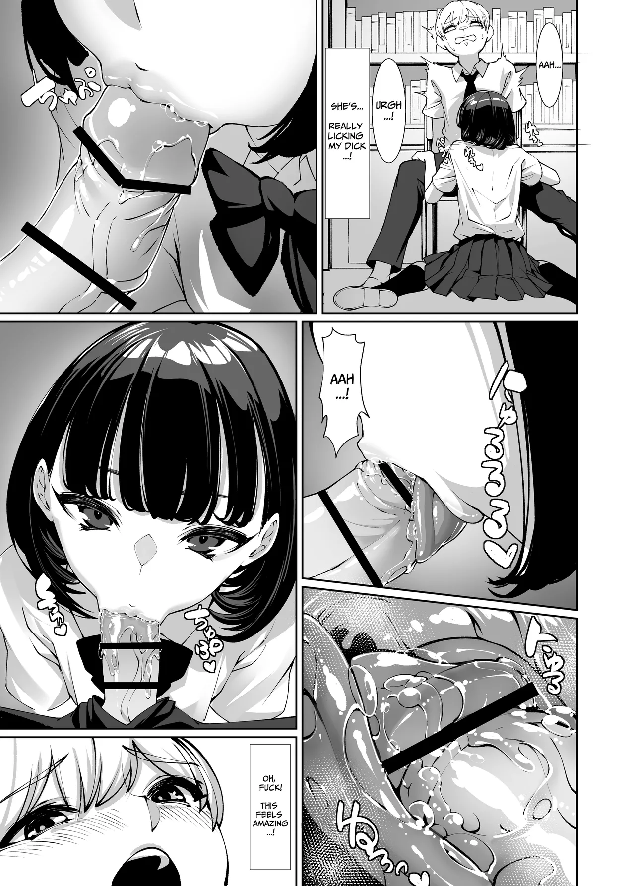 Suki na Anoko ni Nametsukusareru | Licked To The Boner By My Crush page 16 original parody - schoolboy uniform schoolgirl uniform hentai manga - read online free