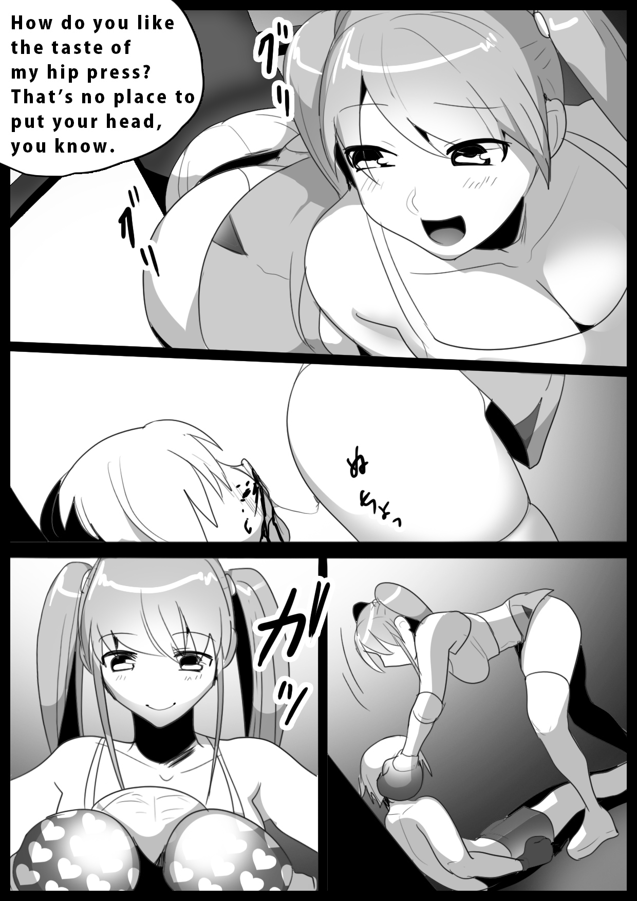 Girls Beat! page 13 original parody - ryona femdom hentai manga - read online free