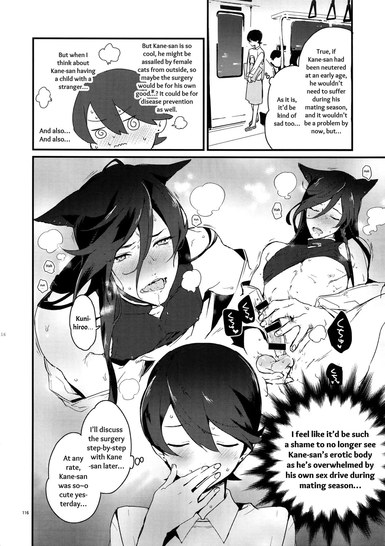 Sairoku | Reprint page 115 featuring horikawa kunihiro touken ranbu parody - onahole catboy hentai manga - read online free