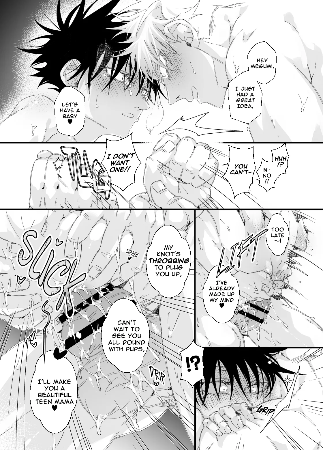 He loves me, loves me not? page 49 featuring satoru gojo jujutsu kaisen parody - spanking uncensored hentai manga - read online free