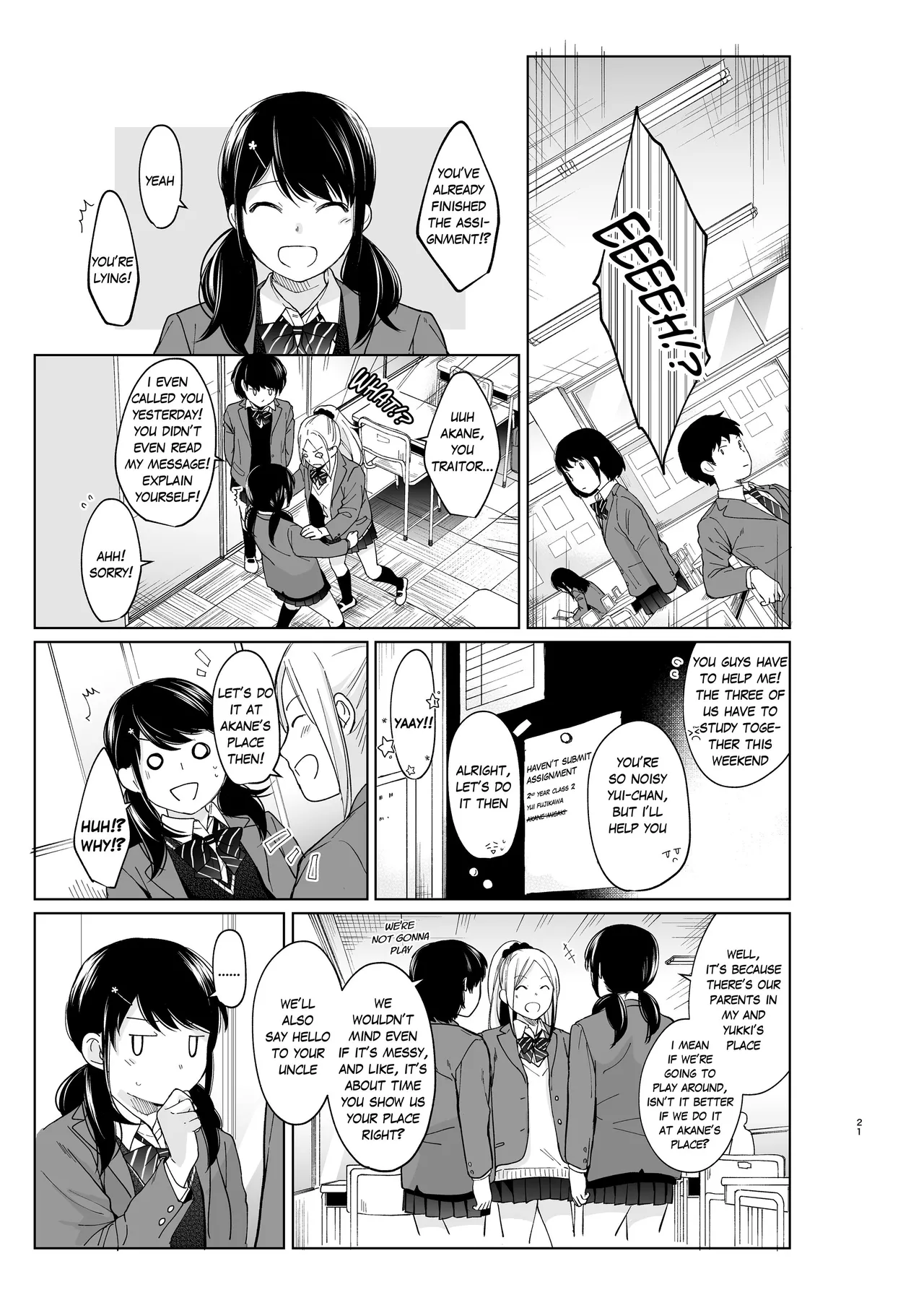 1 Room Apartment + Highschool Girl Suddenly Living Together? Close Contact!? First Sex!!? Ch.1-10 page 256 - uncensored masturbation hentai manga - read online free
