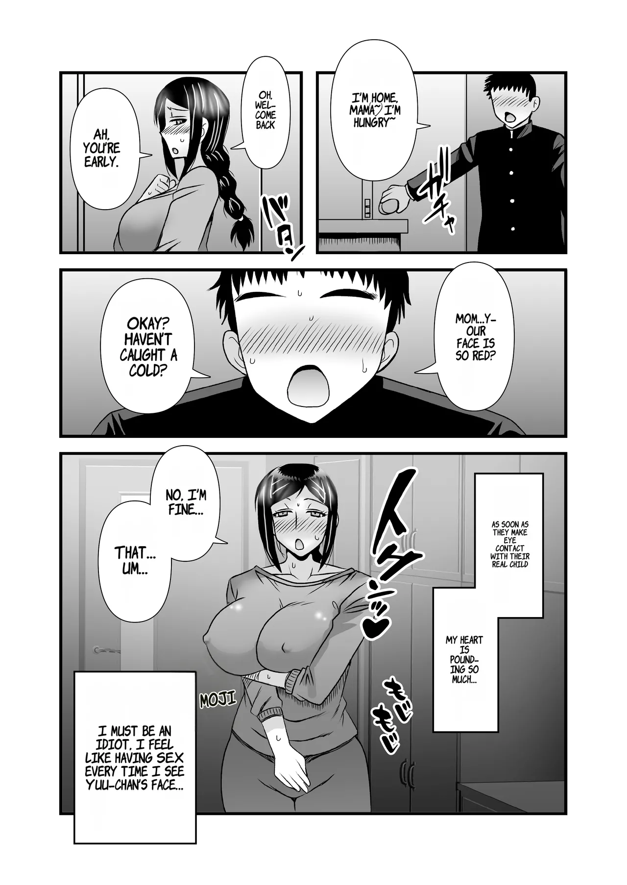 Yasashikute Kyonyuu no Okaasan ga Musuko Chinpo de Baka ni Nacchau Hanashi 2 - Page 10