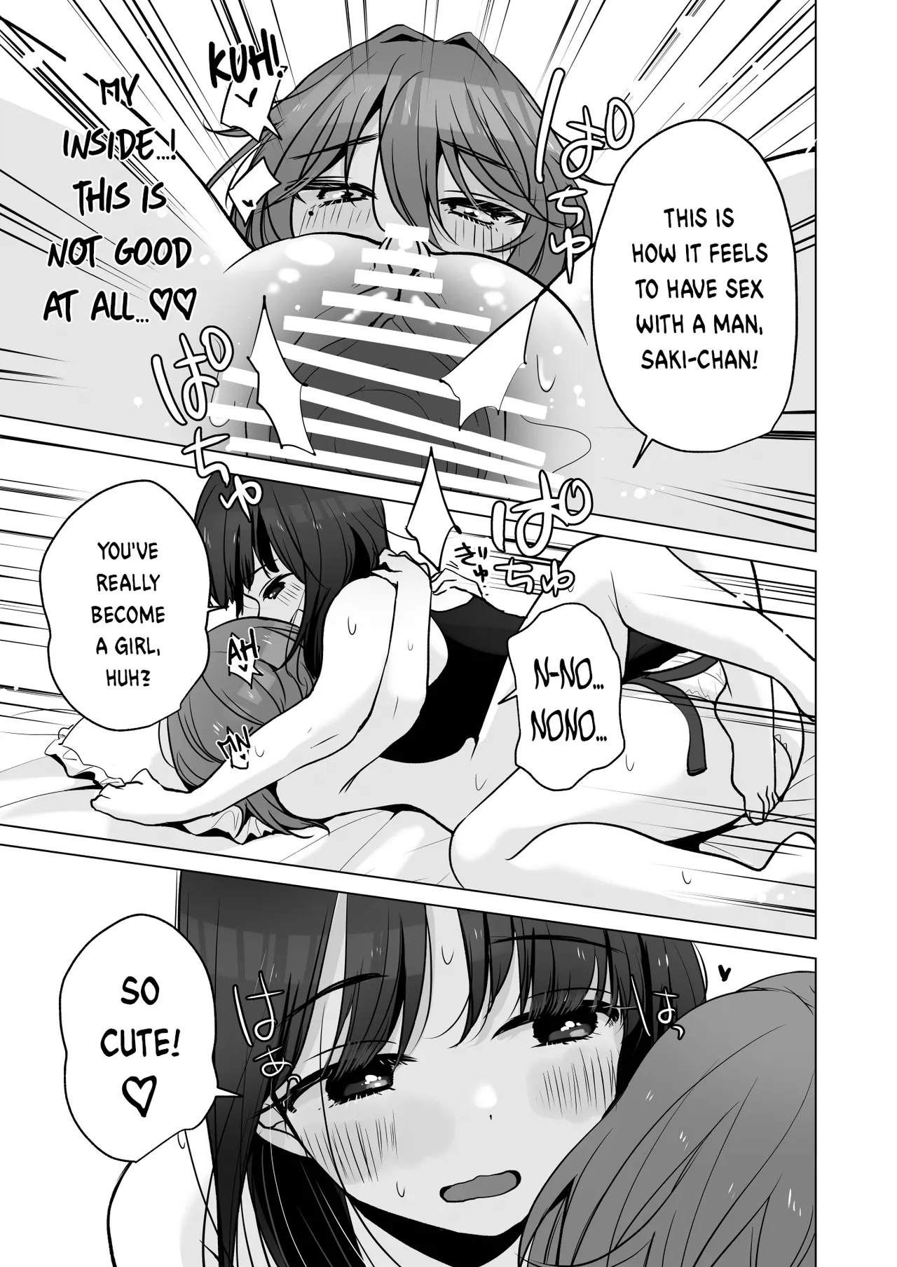 TS Ore. Kanojo ni Motto Aisareru Hanashi page 29 original parody - big breasts strap-on hentai manga - read online free