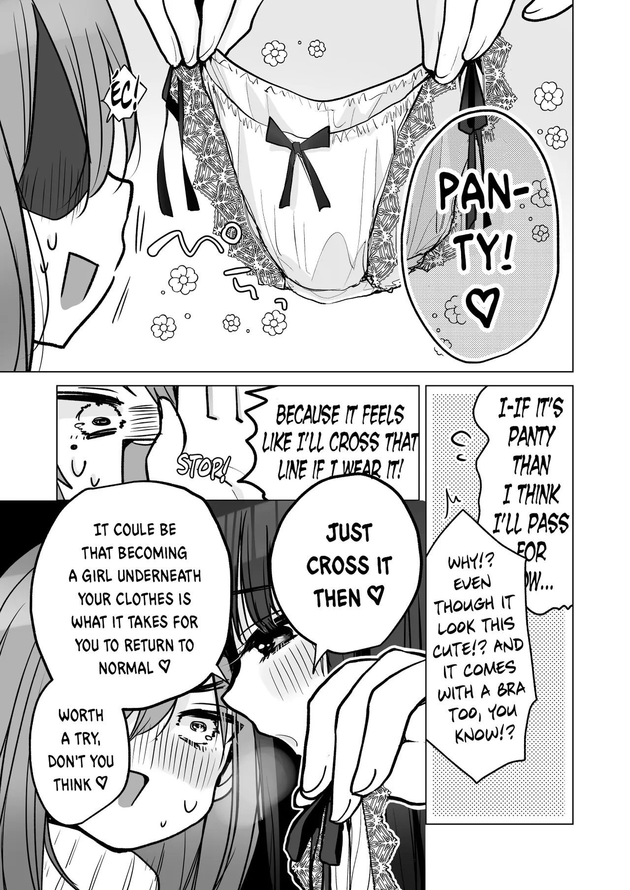 TS Ore. Kanojo ni Motto Aisareru Hanashi page 9 original parody - big breasts strap-on hentai manga - read online free