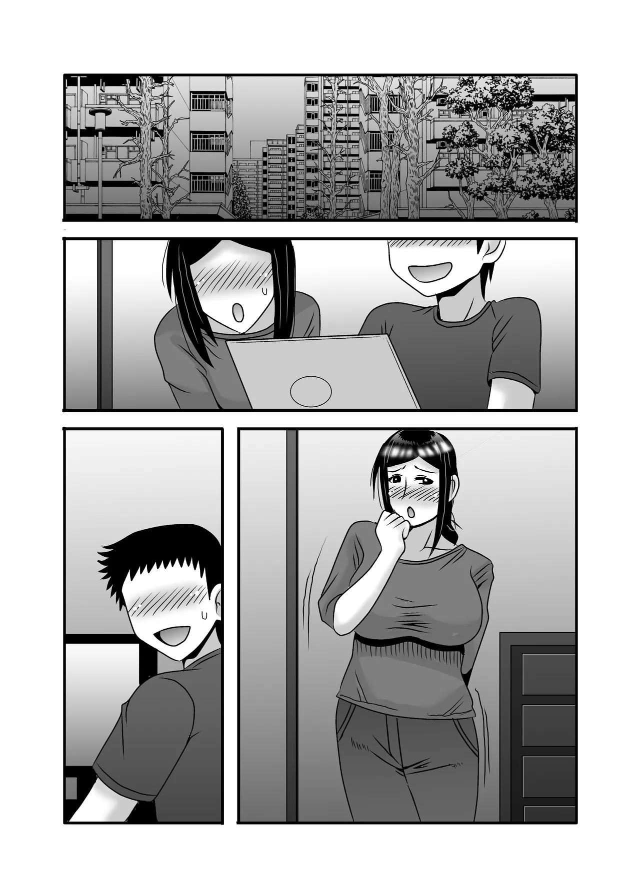 Yasashikute Kyonyuu no Okaasan ga Musuko Chinpo de Baka ni Nacchau Hanashi 3 page 130 original parody - milf big breasts hentai manga - read online free