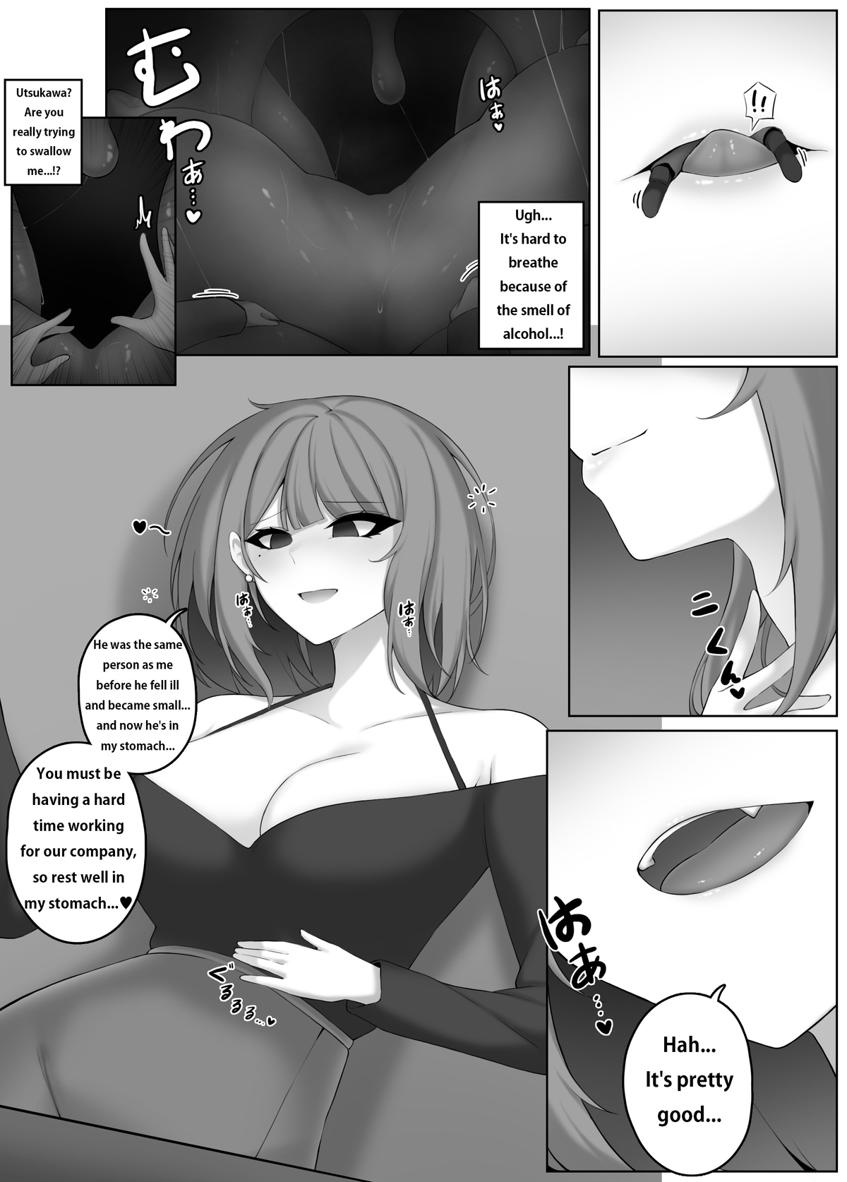 pixivFanbox page 15 original parody - femdom vore hentai manga - read online free
