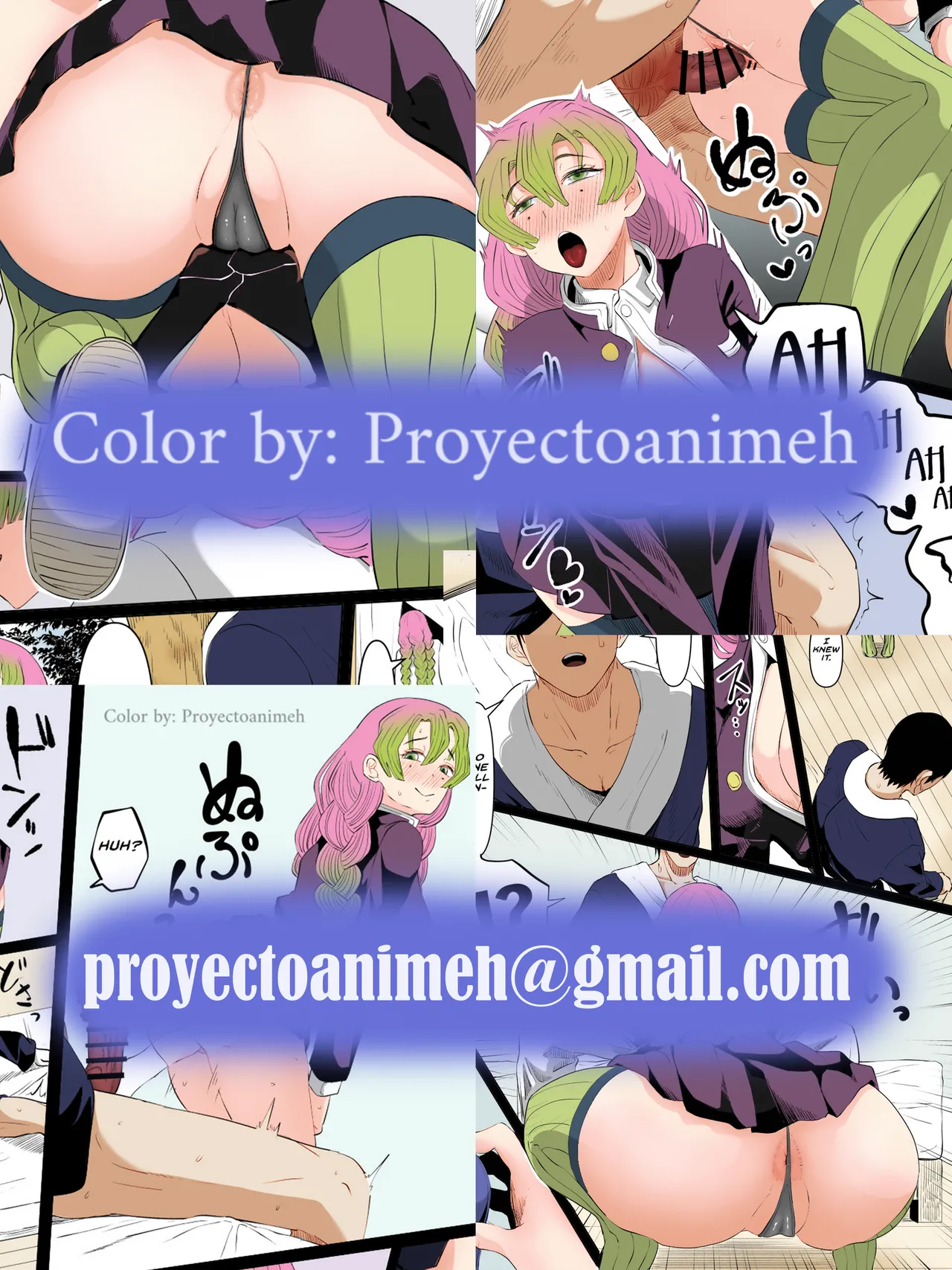 [Goma Gorilla] Bitch Kanroji Mitsuri 1-4 | The Slut Mitsuri Kanroji 1-4 (Kimetsu no Yaiba) [English] [Proyectoanimeh] [Colorized] page 21 featuring mitsuri kanroji kimetsu no yaiba parody - big breasts nakadashi hentai manga - read online free