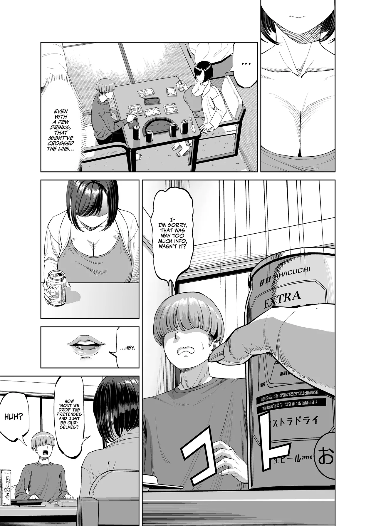 Yokkyuu Fuman na Share House no Juunin Otagai Seiyoku Tsuyoi node Souiu Kankei ni Nacchaimashou ka | Frustrated Share House Residents - Why don't we just get together since we're both horny? page 13 original parody - milf big breasts hentai manga - read online free
