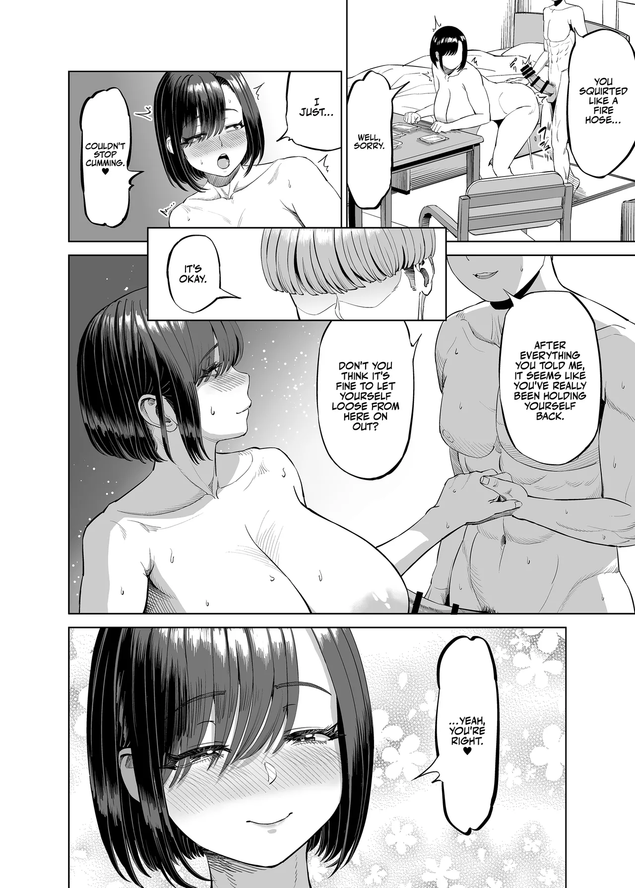 Yokkyuu Fuman na Share House no Juunin Otagai Seiyoku Tsuyoi node Souiu Kankei ni Nacchaimashou ka | Frustrated Share House Residents - Why don't we just get together since we're both horny? page 32 original parody - milf big breasts hentai manga - read online free