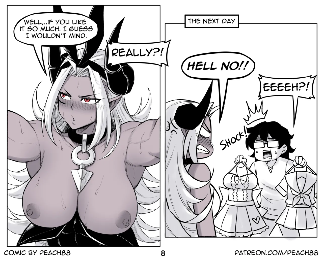 Demon King GF page 175 original parody - milf unusual teeth hentai manga - read online free