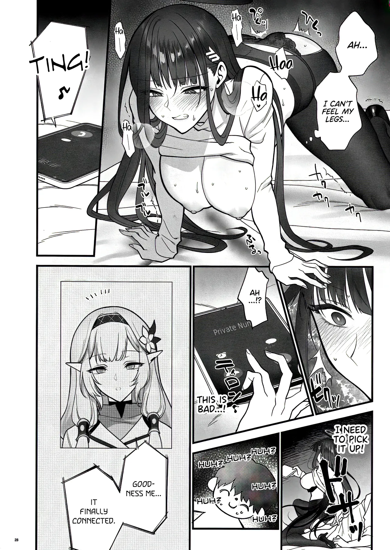 Oshioki no Jikan - Punishment time page 28 featuring sensei blue archive parody - squirting big breasts hentai manga - read online free