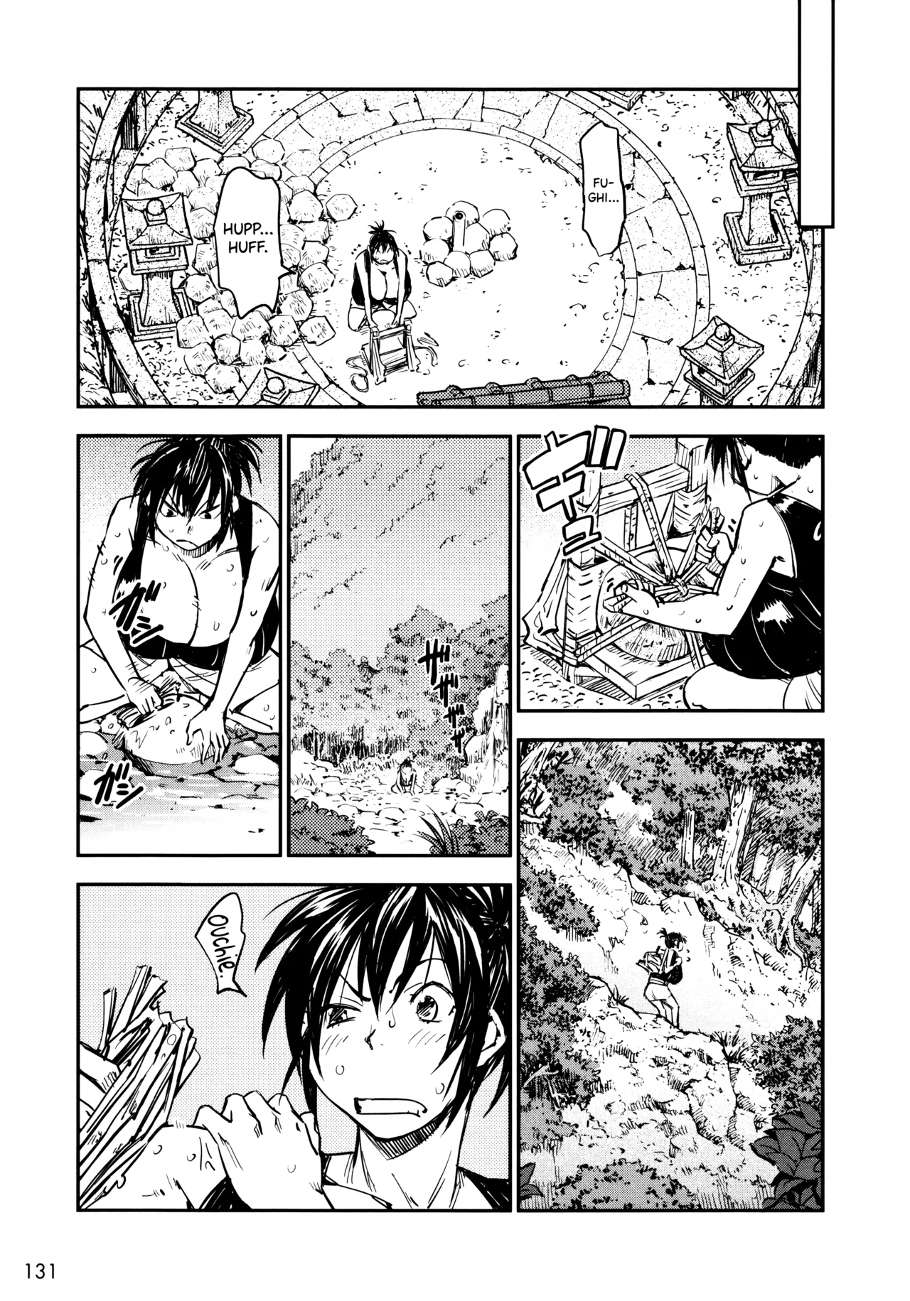 Manyuu Hikenchou Ch.13-17 - Page 132