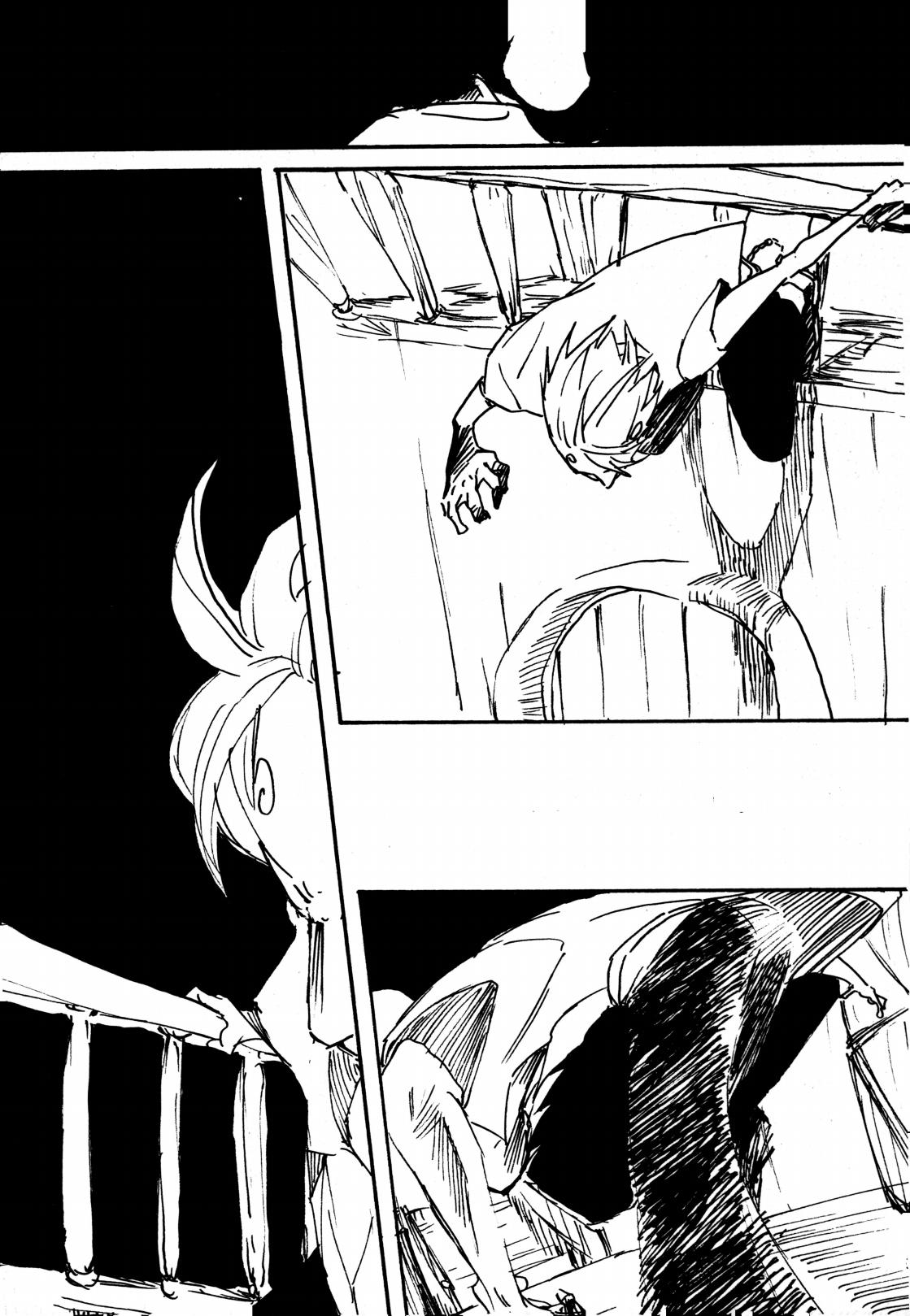 Tsuki no Ko page 38 featuring roronoa zoro one piece parody - eye-covering bang hentai manga - read online free