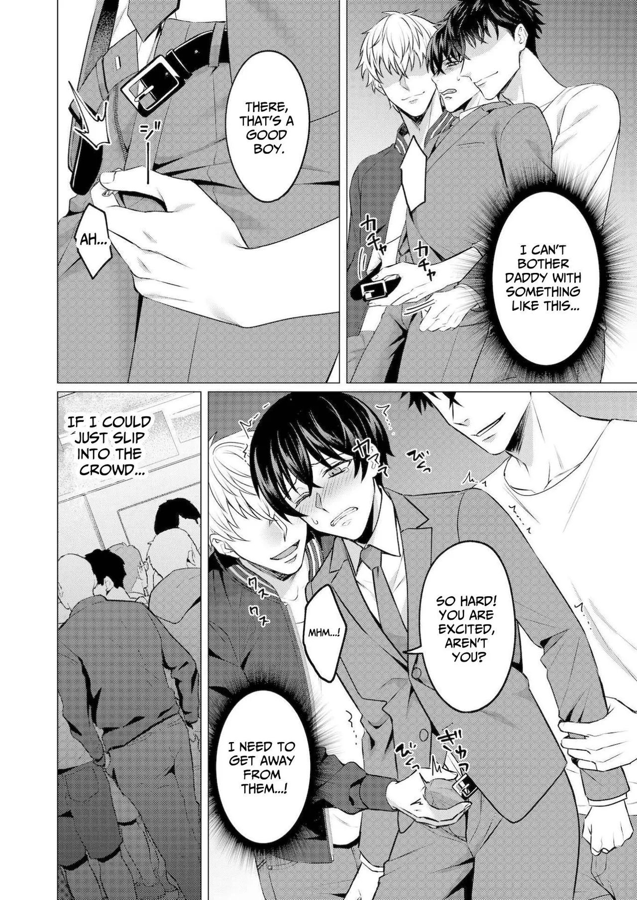Injoku Garou page 14 original parody - business suit group hentai manga - read online free