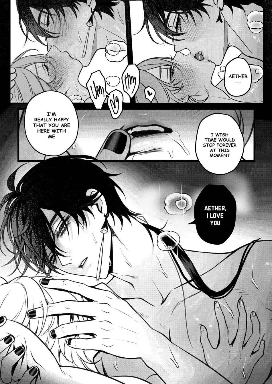 Sweet Fever Return page 52 featuring aether genshin impact parody - uncensored multiple penises hentai manga - read online free