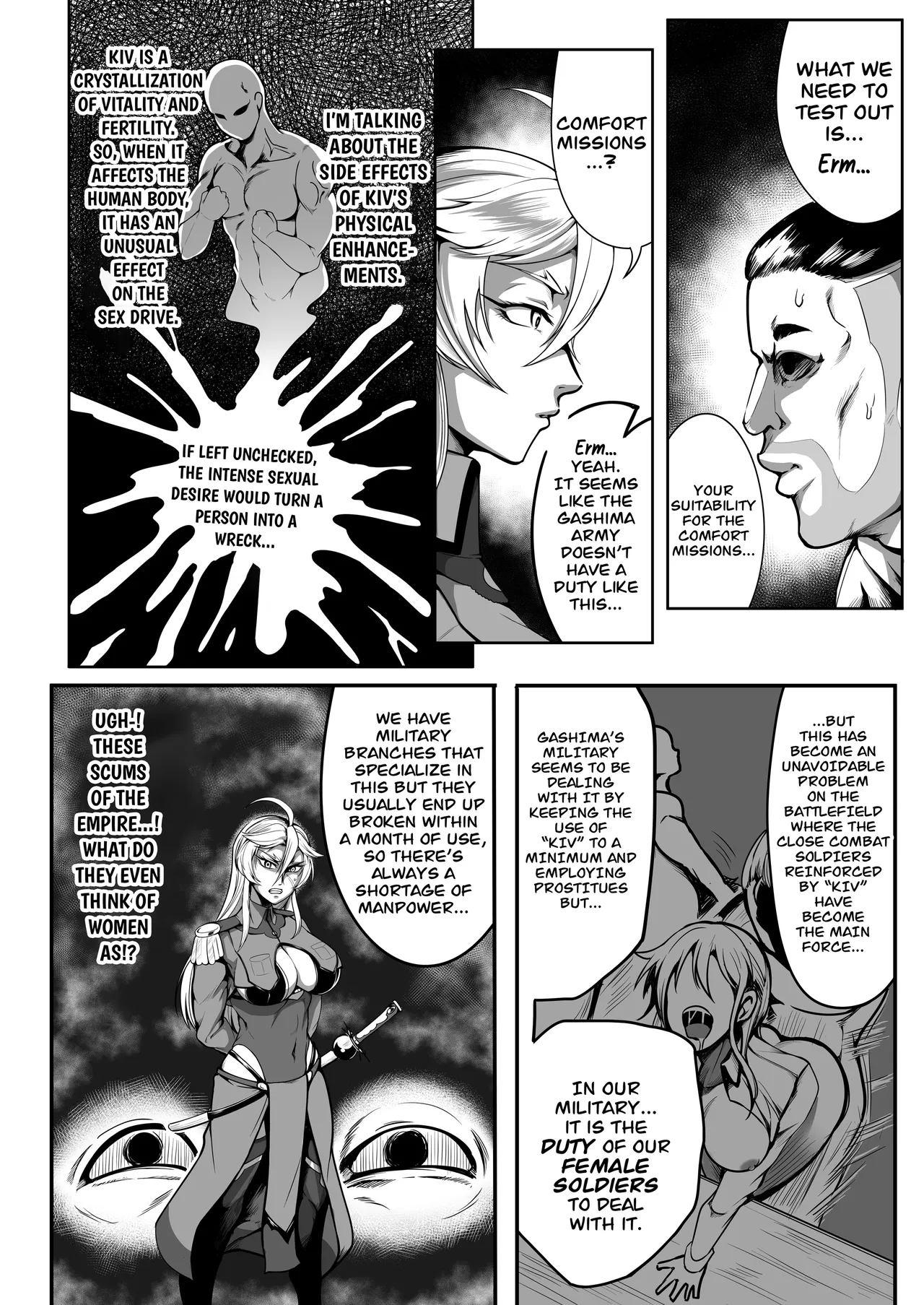 Sennyuu Ian Shoukou Inami | The Undercover Comfort Officer Inami page 19 original parody - scar big breasts hentai manga - read online free