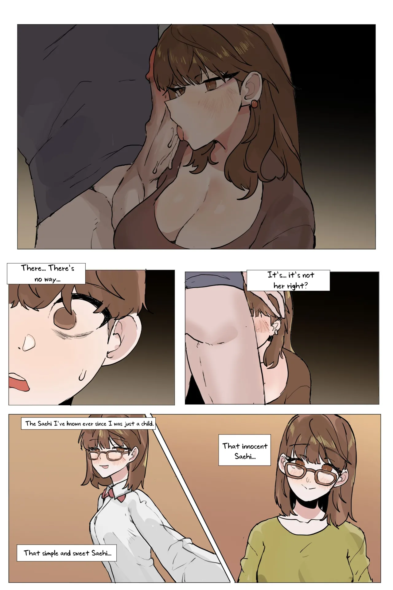 Sokkubchinguleul NTR Danghaneun Manhwa | A Manwha Where my Childhood Friend Gets NTR'd page 19 original parody - big breasts humiliation hentai manga - read online free