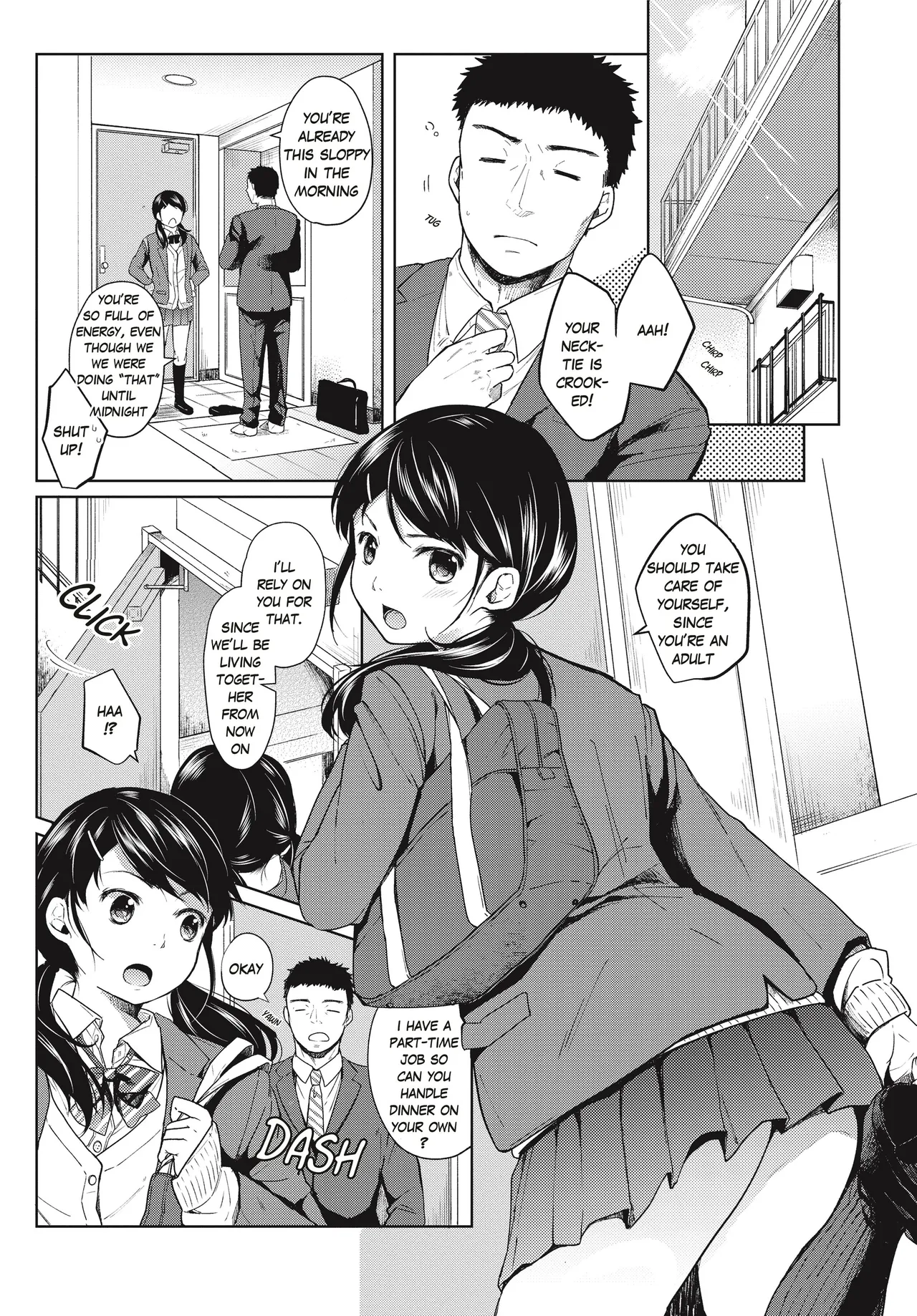 1 Room Apartment + Highschool Girl Suddenly Living Together? Close Contact!? First Sex!!? Ch.1-11 page 28 - uncensored masturbation hentai manga - read online free