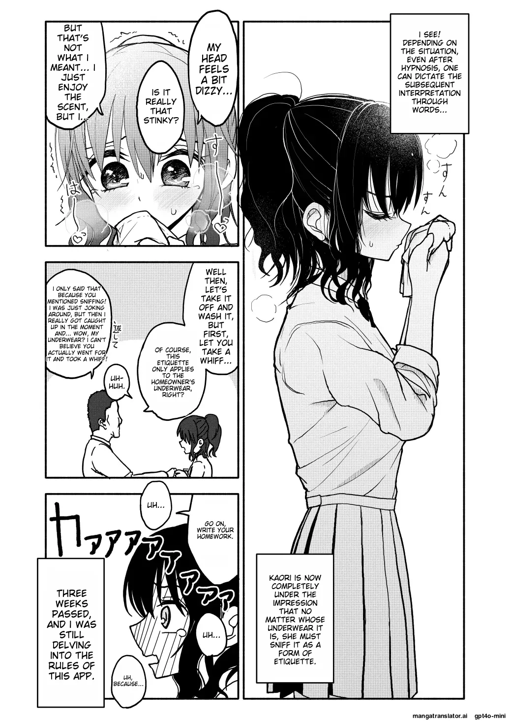Saimin Application Jikken Kiroku 1 page 15 original parody - mind control sole female hentai manga - read online free