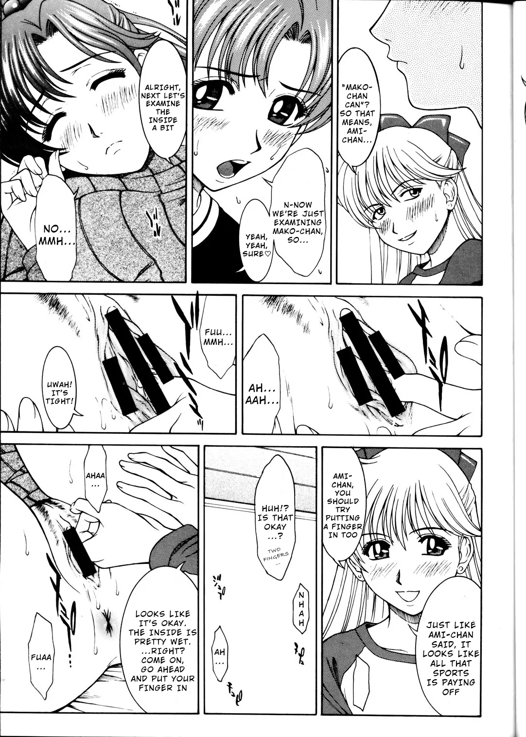 GIRLS CAPRICCIO 6 page 14 featuring sailor jupiter sailor moon parody - group females only hentai manga - read online free