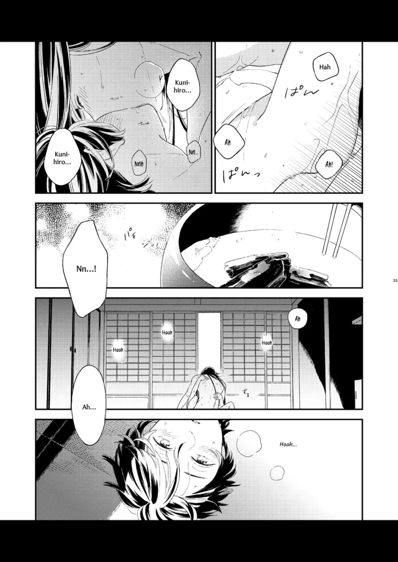 Kippu KaneHori Sairoku-shuu R18 | Quip’s KaneHori Reprint Collection page 32 featuring horikawa kunihiro touken ranbu parody - anal males only hentai manga - read online free