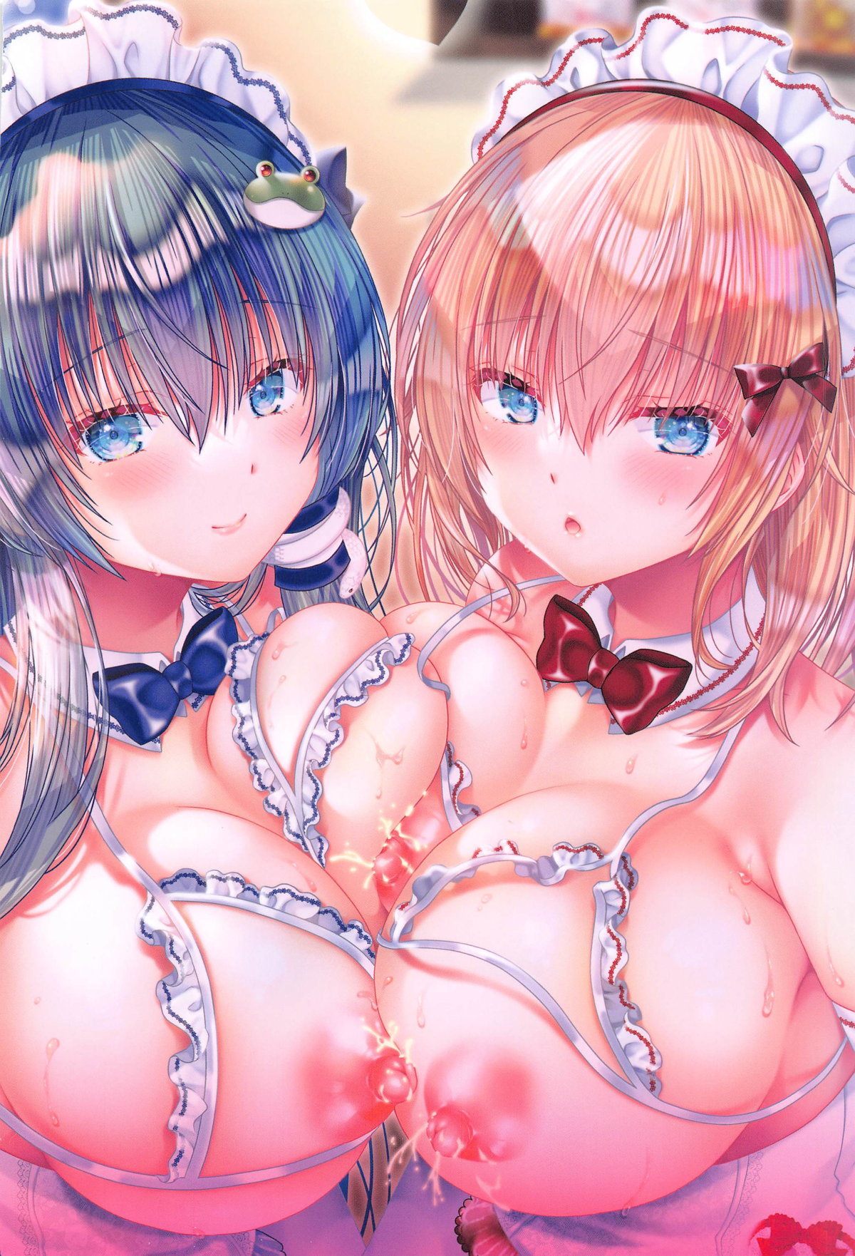 Joushiki Kaihen Youkoso Touhou Kissa e! page 34 featuring sanae kochiya touhou project parody - big breasts group hentai manga - read online free