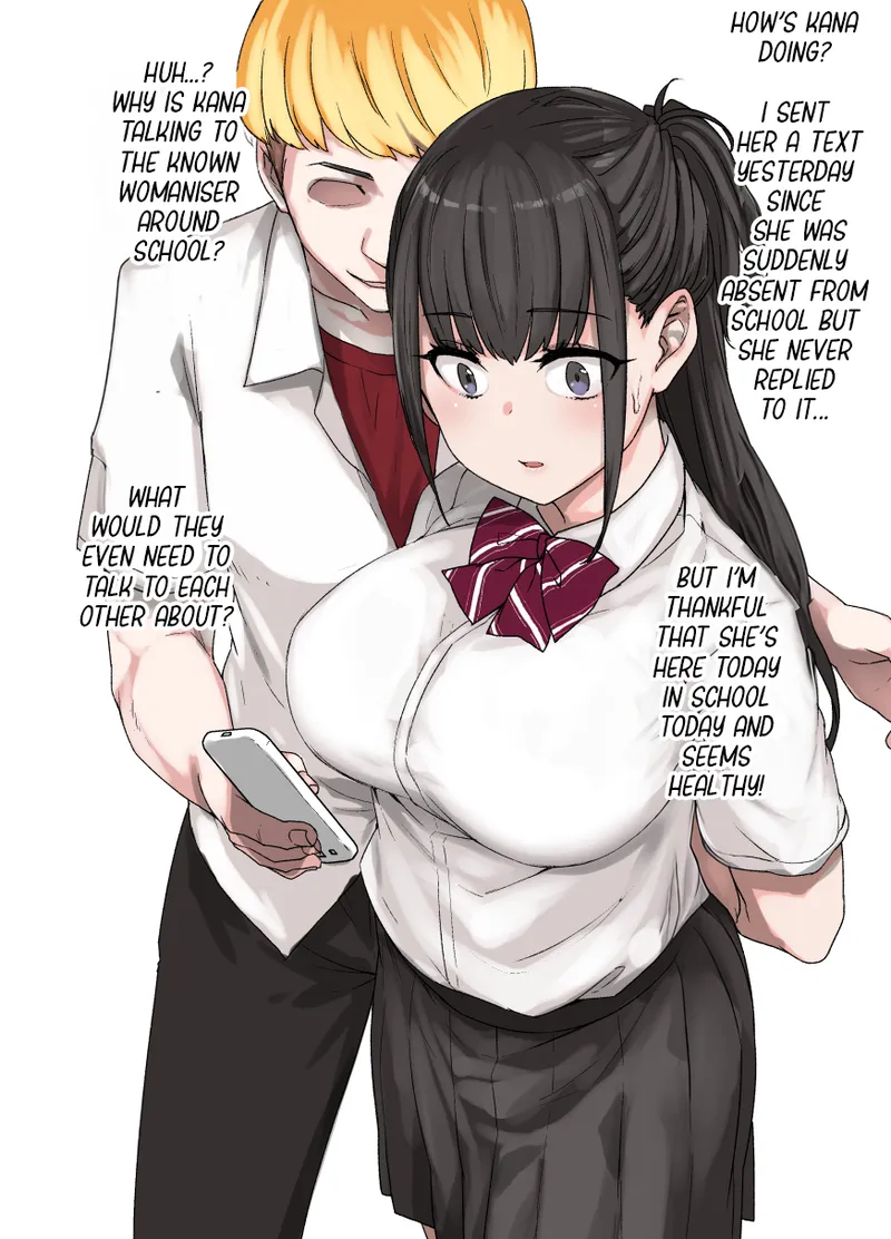 100-nichigo ni Netorareru Kanojo |  The Girlfriend Who Was Cucked After 100 Days page 12 original parody - piercing unusual pupils hentai manga - read online free