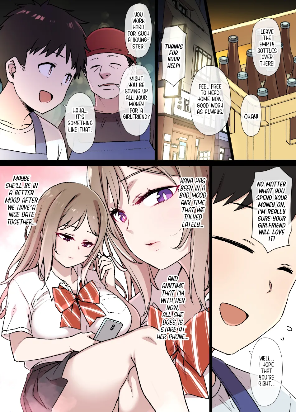 100-nichigo ni Netorareru Kanojo |  The Girlfriend Who Was Cucked After 100 Days page 75 original parody - piercing unusual pupils hentai manga - read online free