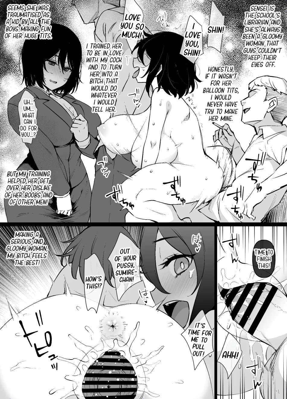 100-nichigo ni Netorareru Kanojo |  The Girlfriend Who Was Cucked After 100 Days page 9 original parody - piercing unusual pupils hentai manga - read online free