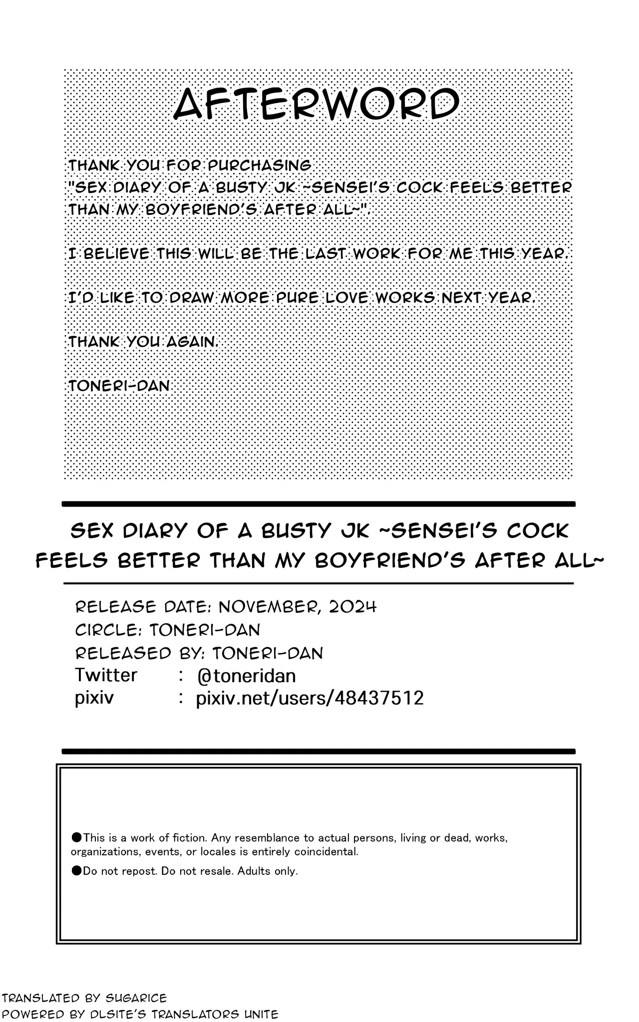 [Toneri Dan (Yoshio Ereki)] Kyonyuu JK Hame Nikki ~ Yappari Kareshi yori, Sensei no Ochinchin ga Kimochi Ii | Sex Diary of a Busty JK ~Sensei's Cock Feels Better Than My Boyfriend's After All~ [English] [Sugarice] page 36 original parody - big breasts swimsuit hentai manga - read online free