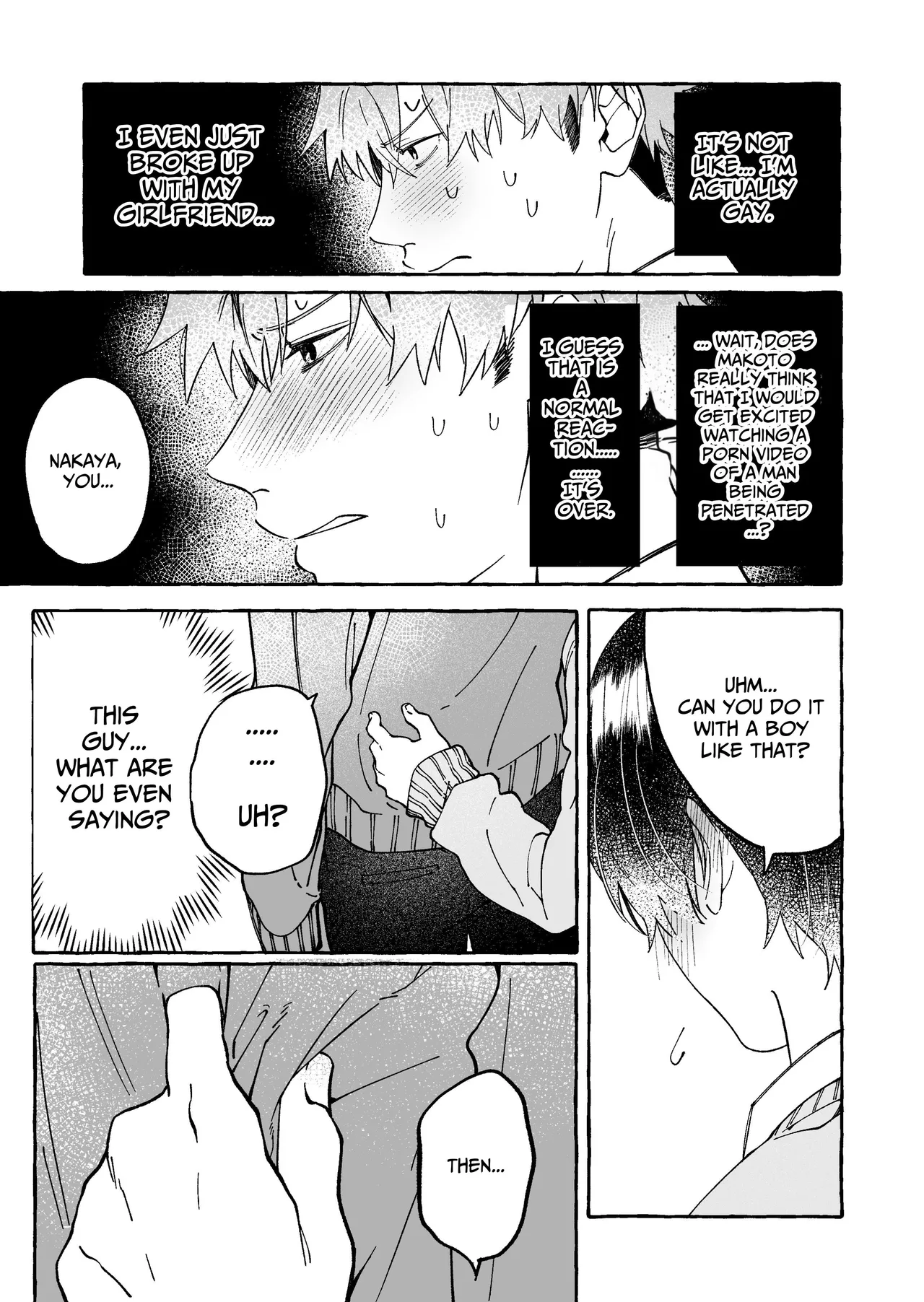Tatoeba dakedo Ore no koto mo Idakeru? | For example, could you make love to me too? page 13 original parody - schoolboy uniform condom hentai manga - read online free