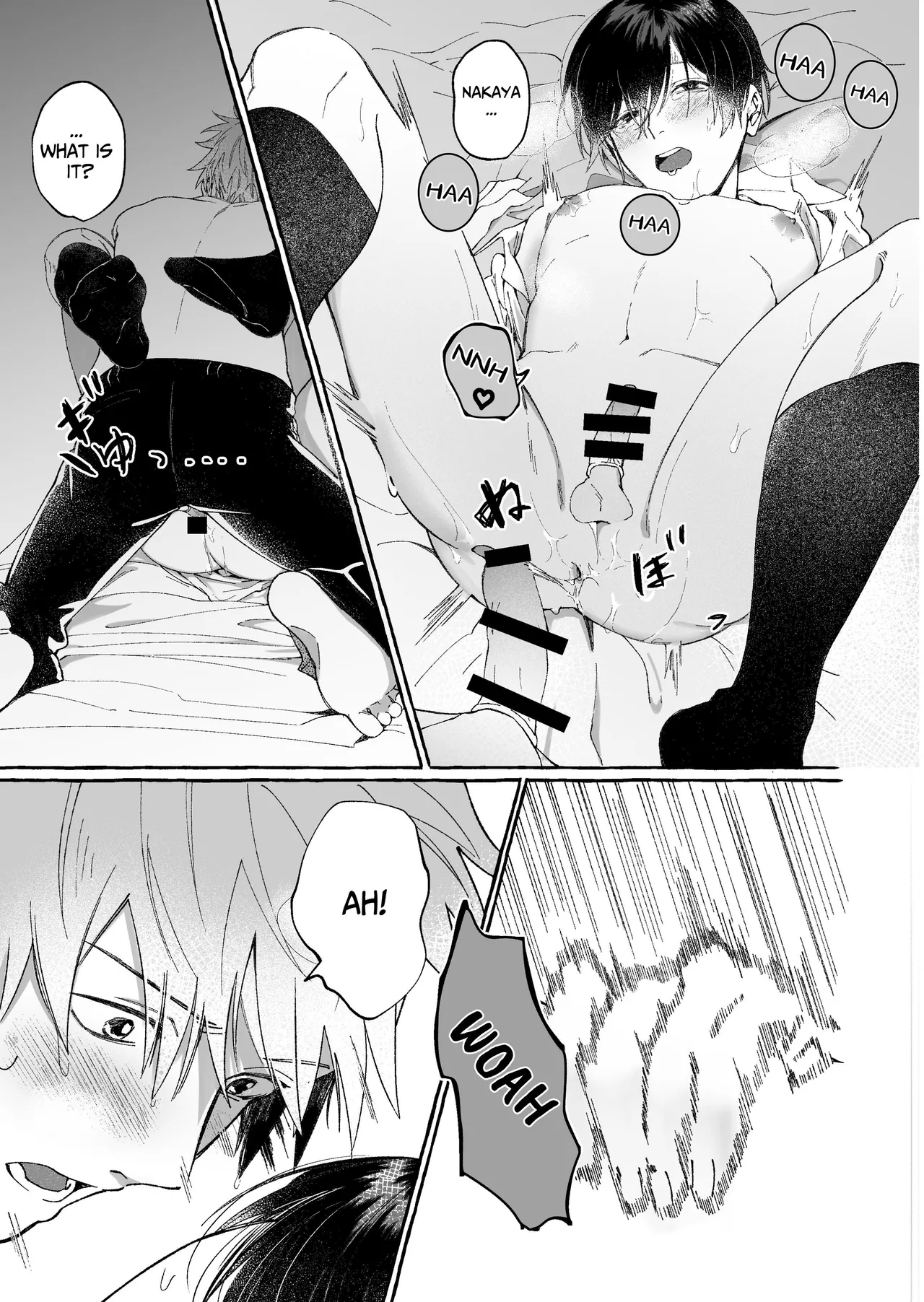 Tatoeba dakedo Ore no koto mo Idakeru? | For example, could you make love to me too? page 33 original parody - schoolboy uniform condom hentai manga - read online free