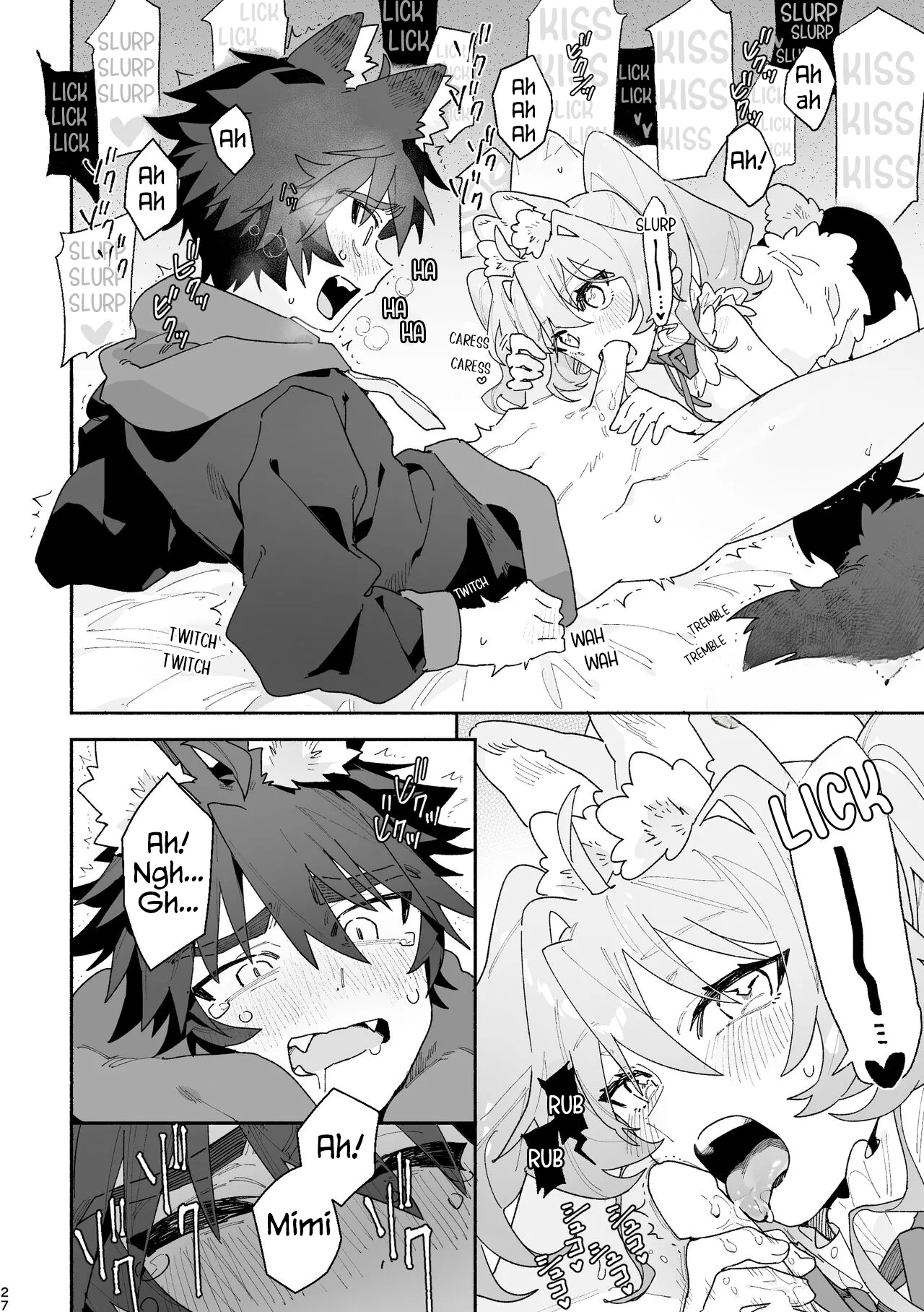 Boy For Bottom: Bunny Girl x Wolf Boy - Page 25