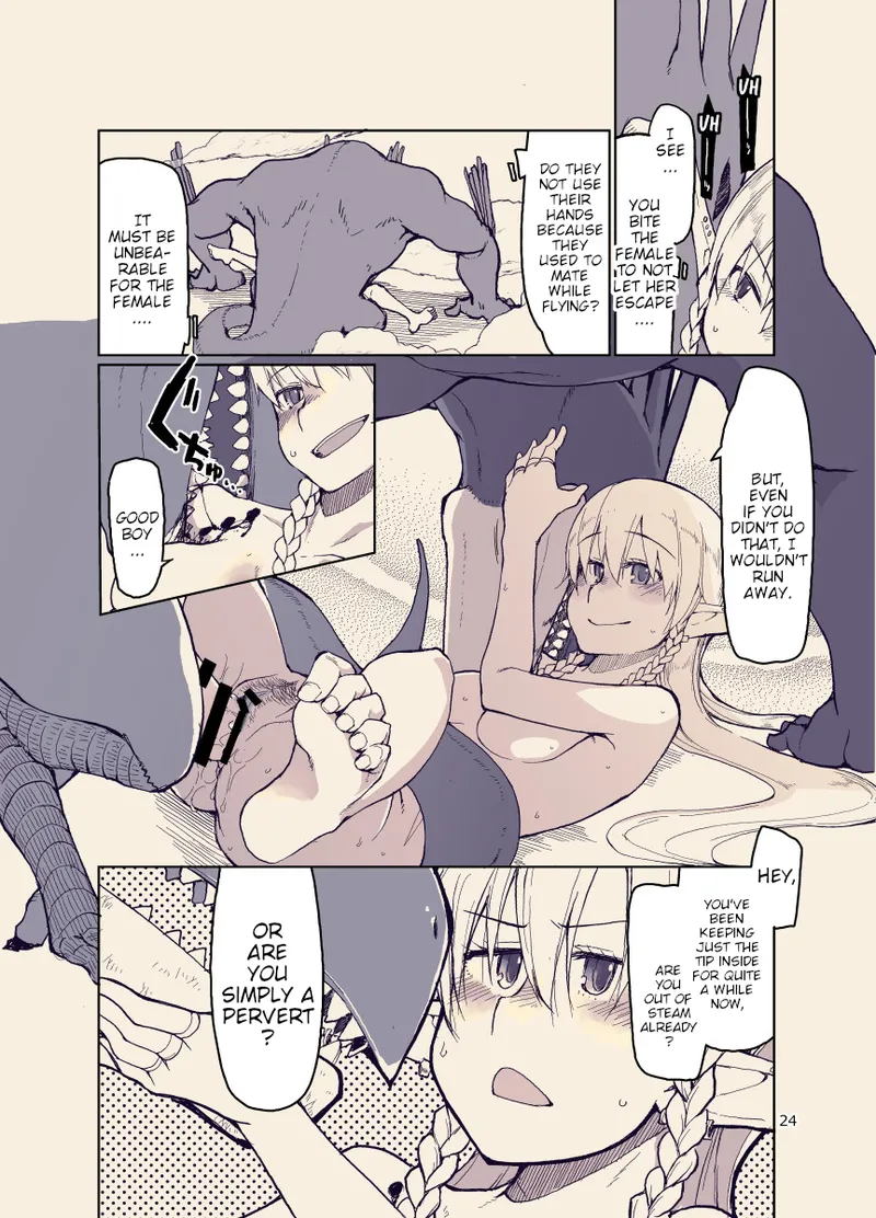 Dosukebe Elf no Ishukan Nikki 12 page 23 original parody - elf monster hentai manga - read online free