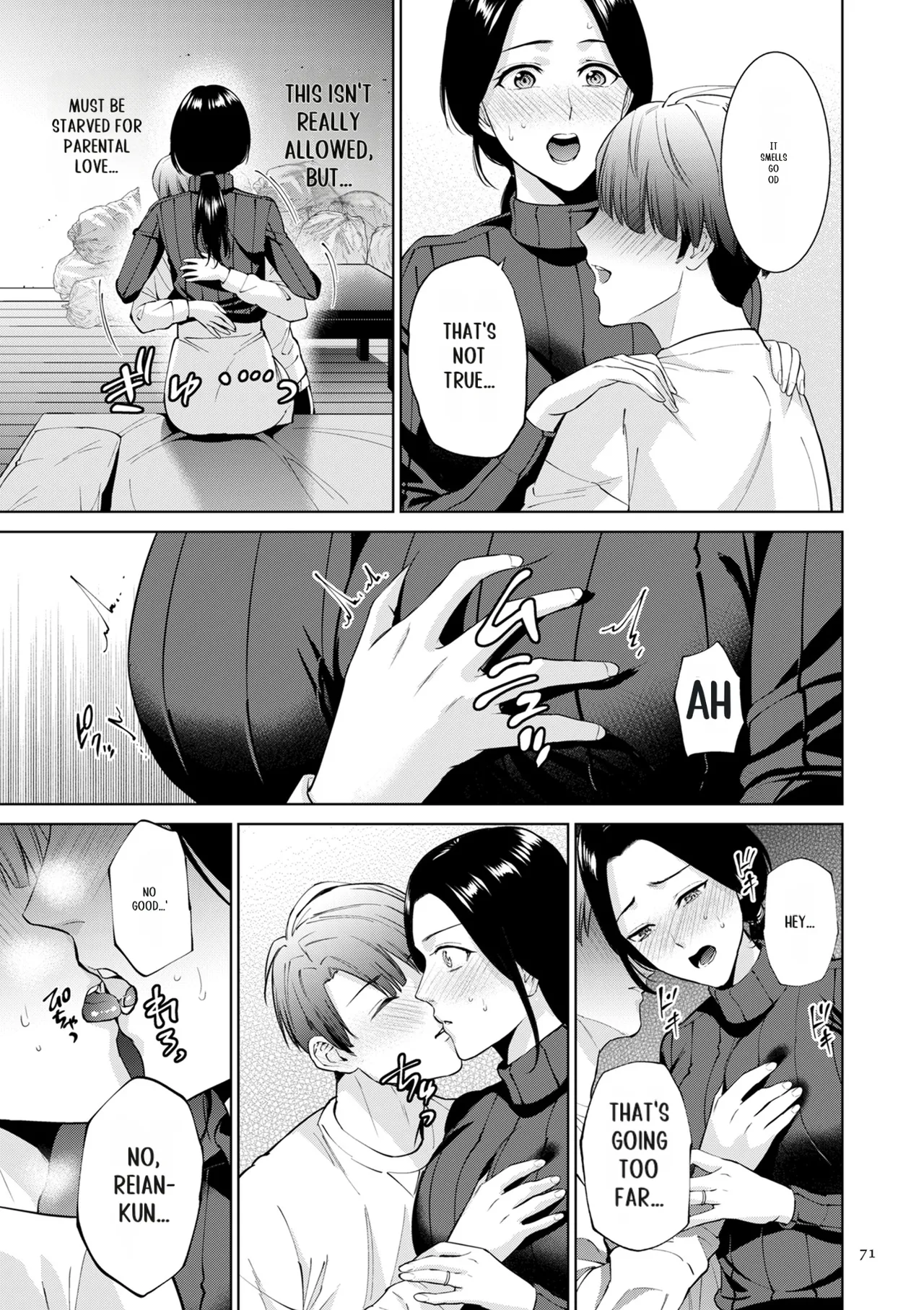 Haha no Utsuriga page 71 - mother incest hentai manga - read online free