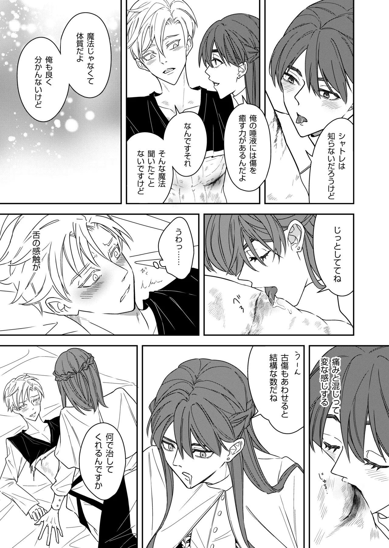 勘違い転生者シャトレと本物の男主人公 - Page 33