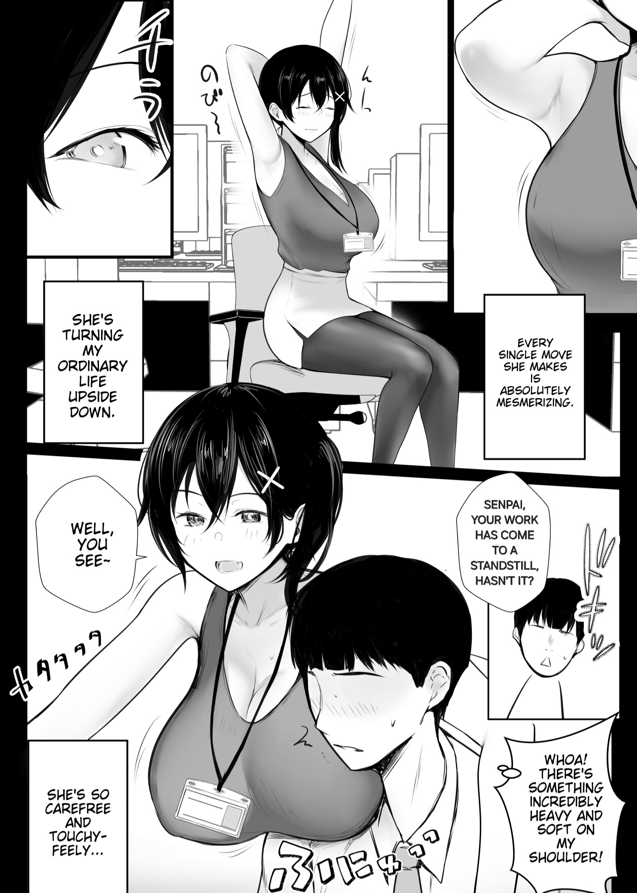 Big-breasted office lady Fujisaki Natsusuzu wants to show off her cuckolding tendencies! page 14 original parody - sweating big breasts hentai manga - read online free