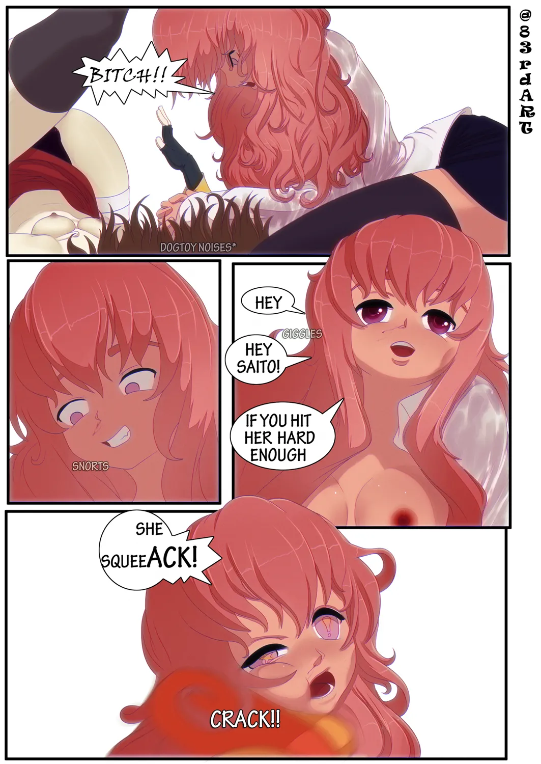 Intermittent Explosive Disorder page 45 featuring louise francoise le blanc de la valliere zero no tsukaima parody - catfight hentai manga - read online free