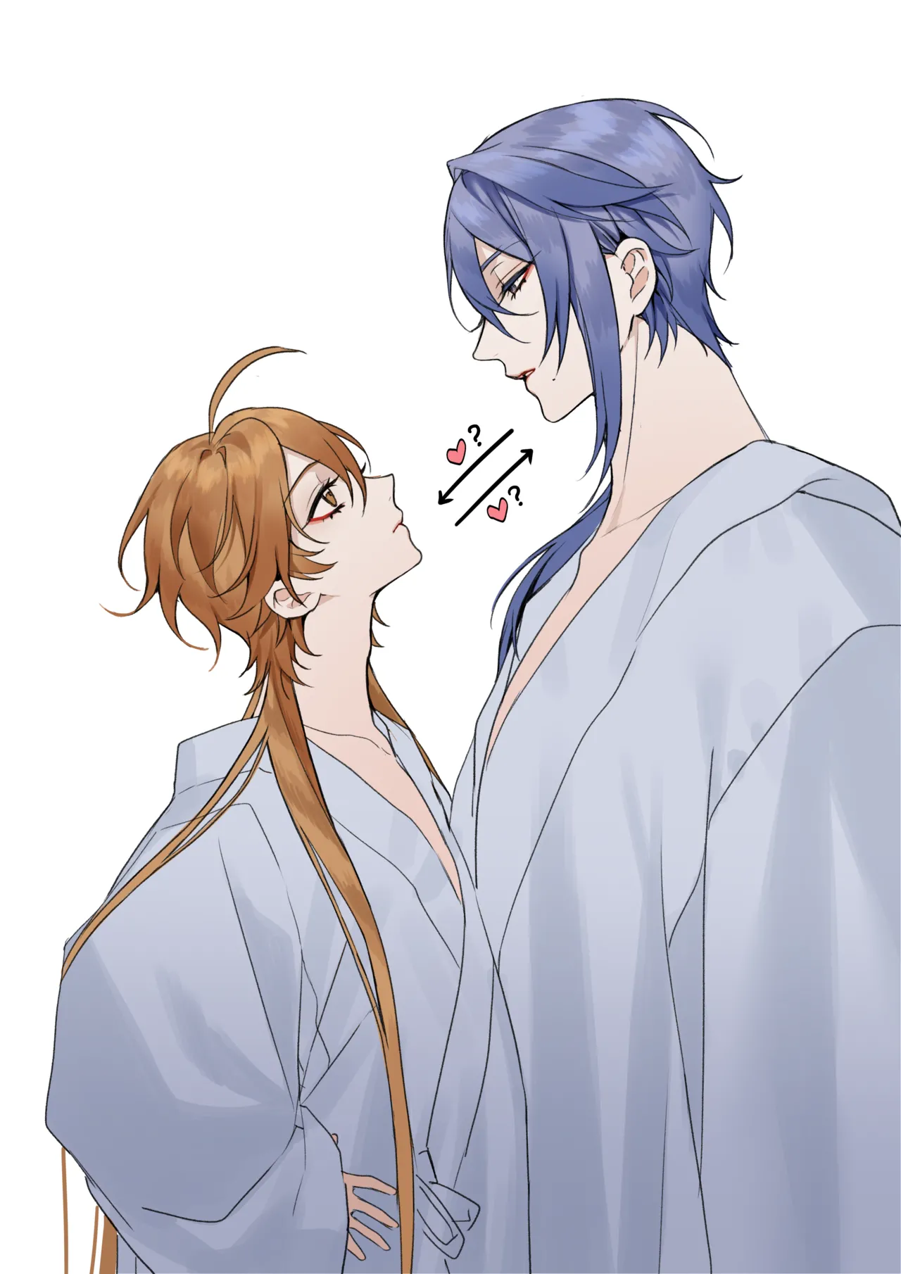 Ayato x Aether - Betrothed Marriage page 30 featuring aether genshin impact parody - uncensored anal hentai manga - read online free