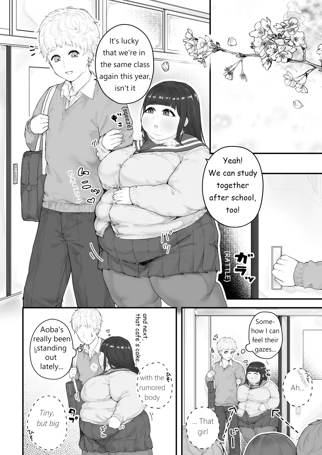 Aoba's Weight Gain page 32 original parody - bbw weight gain hentai manga - read online free