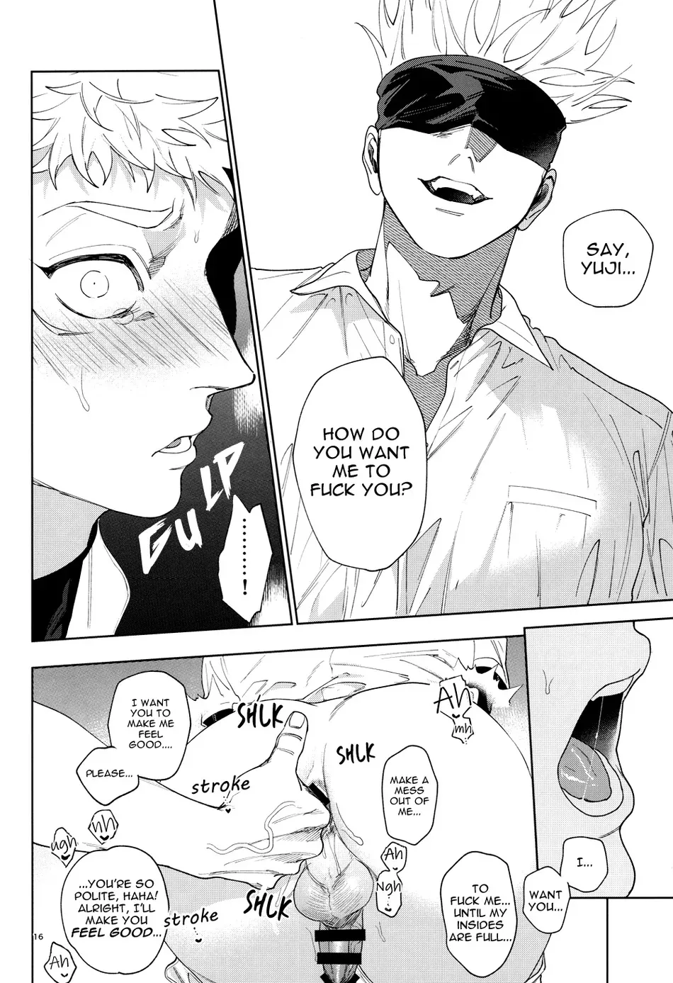 Totsujo Nyuubu Shitekita Danshi ga Erosugite Nanmo okoranai hazu ga naku – Jujutsu Kaisen dj page 15 featuring yuuji itadori jujutsu kaisen parody - anal males only hentai manga - read online free