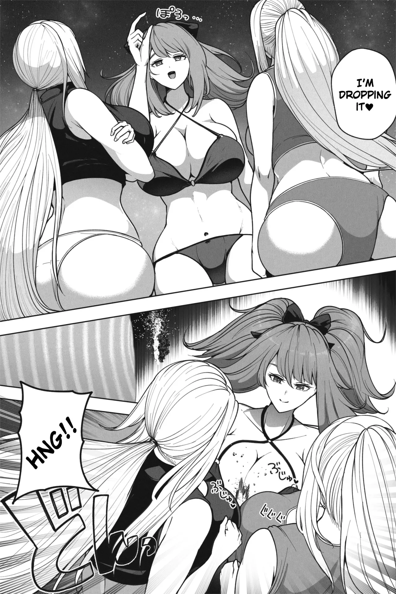 If a super giant girl comes to stay on a small island page 22 original parody - giantess hentai manga - read online free