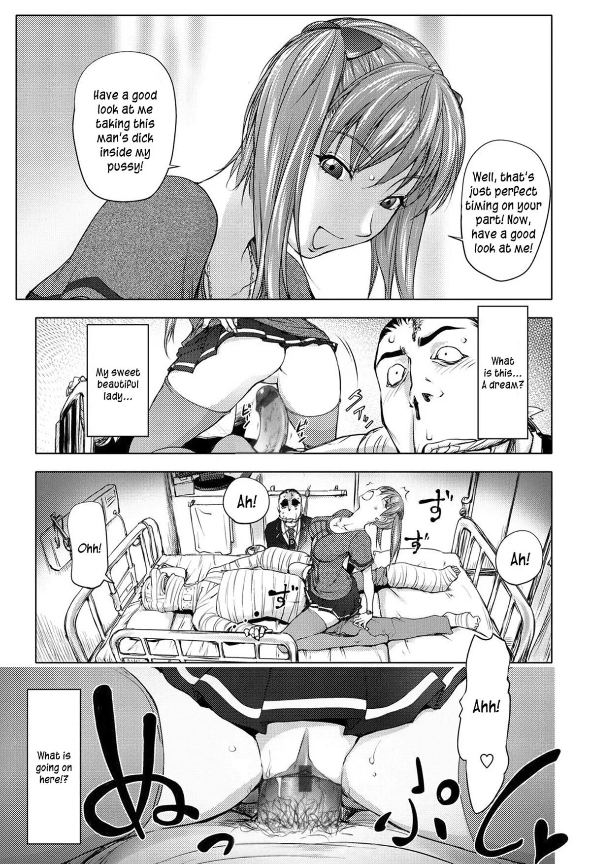 The Adventures of Suicide Man, The Woman Who Never Misses, and Hime-Chan page 105 - business suit big breasts hentai manga - read online free