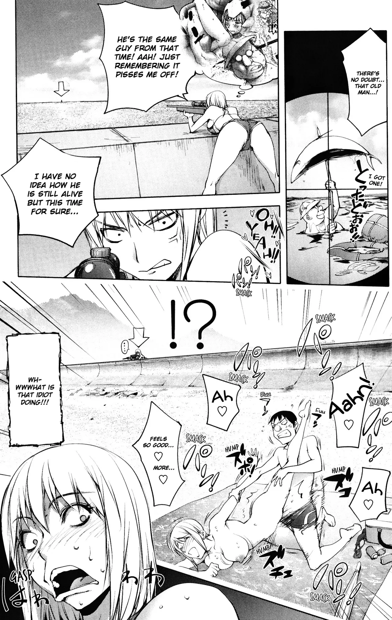 The Adventures of Suicide Man, The Woman Who Never Misses, and Hime-Chan page 215 - business suit big breasts hentai manga - read online free