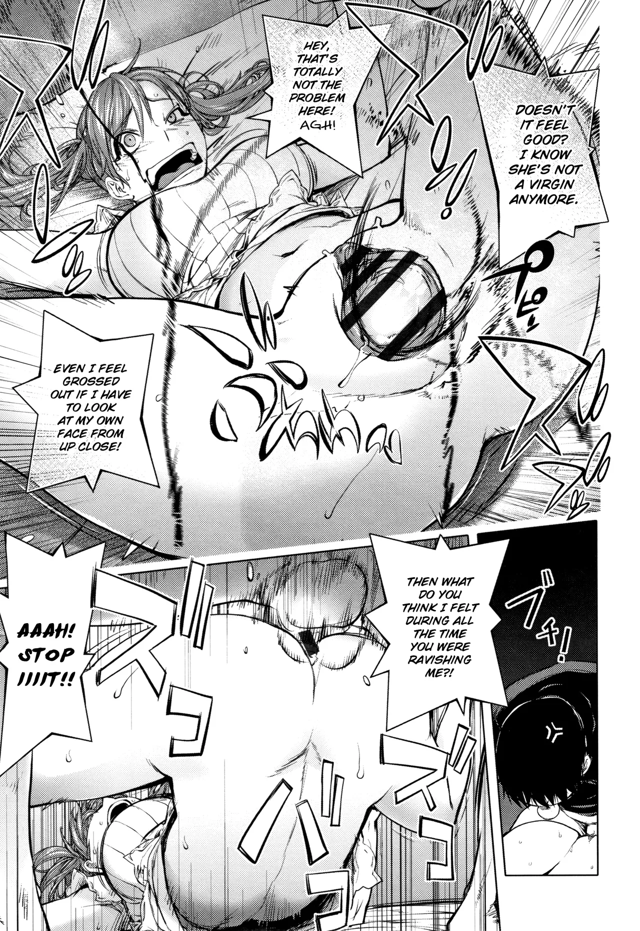 The Adventures of Suicide Man, The Woman Who Never Misses, and Hime-Chan page 287 - business suit big breasts hentai manga - read online free