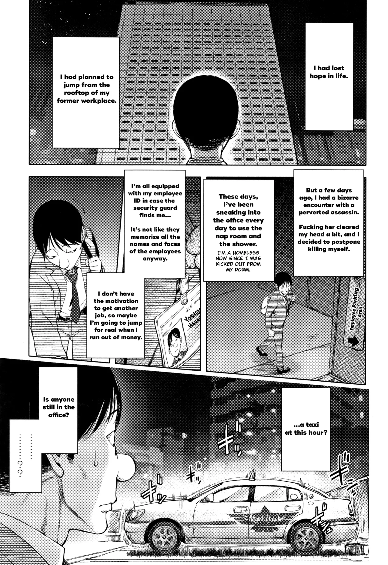 The Adventures of Suicide Man, The Woman Who Never Misses, and Hime-Chan page 302 - business suit big breasts hentai manga - read online free